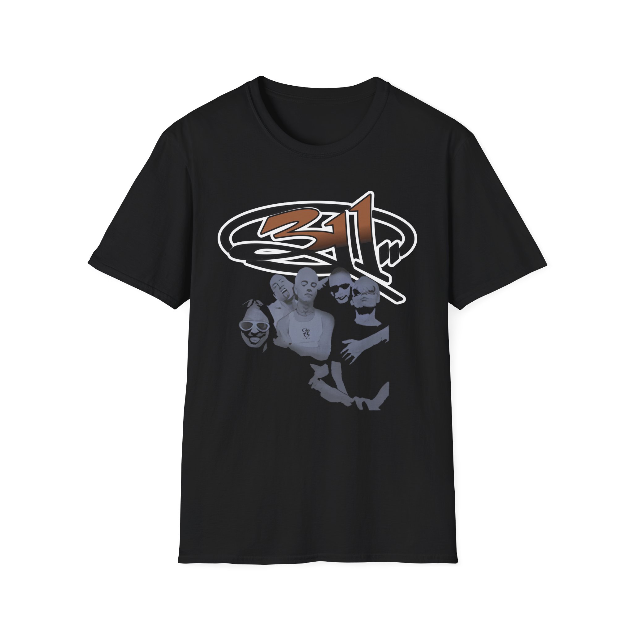 311 Band Photo Unisex Softstyle T-Shirt