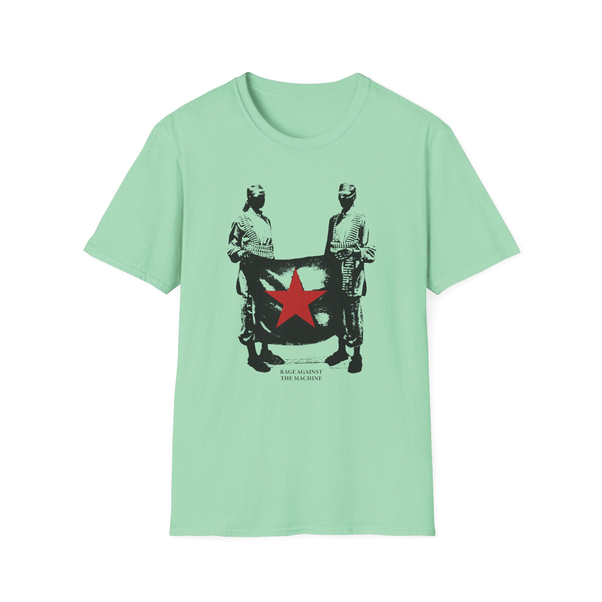 Rage Against the Machine Flagbearer Unisex Softstyle T-Shirt