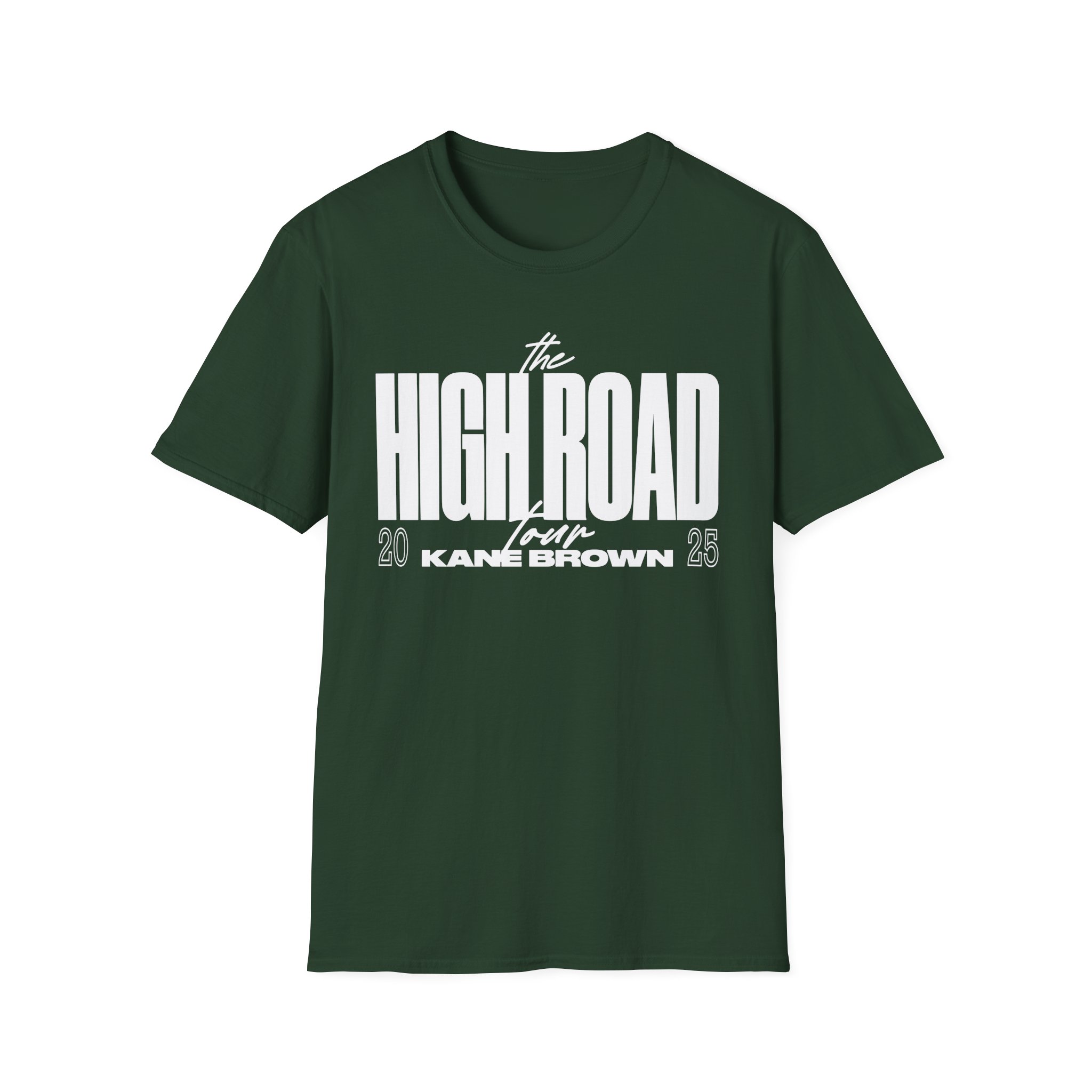KB The High Road Text Unisex Softstyle T-Shirt