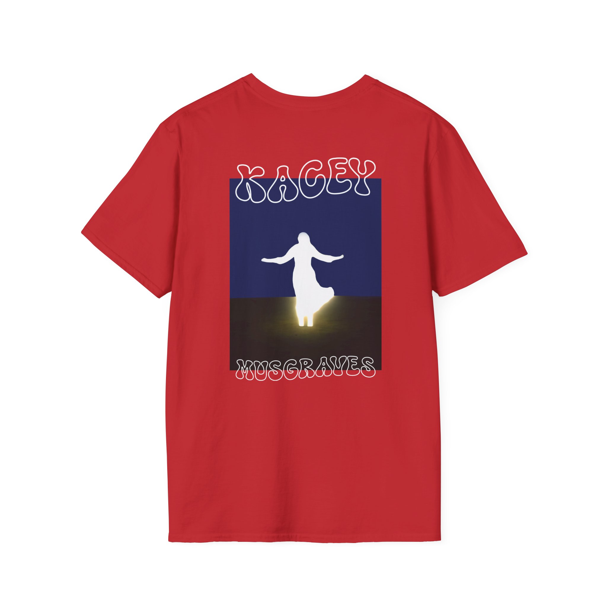 Kacey Musgraves Bubble Letter Unisex Softstyle T-Shirt