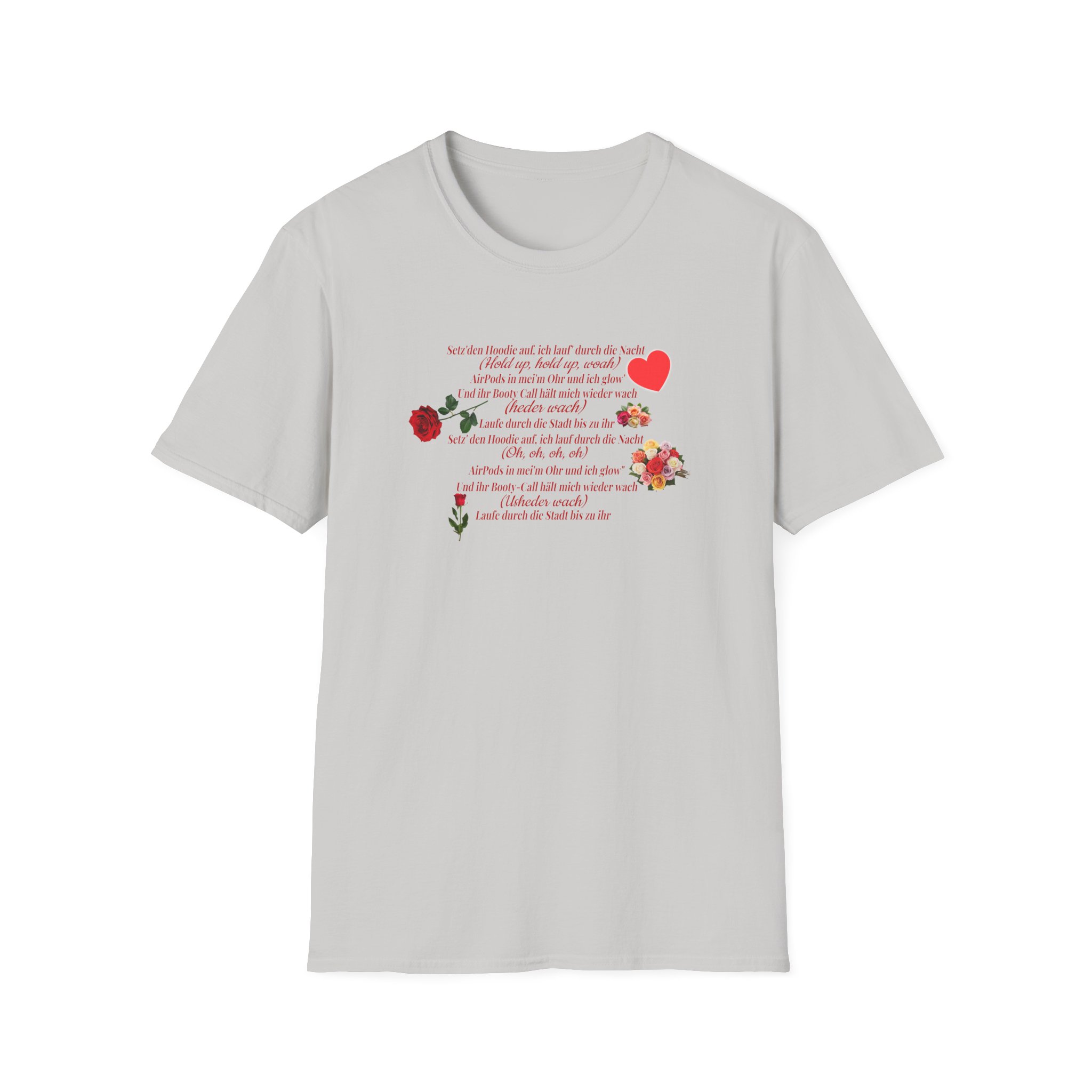 Papaplatte BIS ZU IHR Unisex Softstyle T-Shirt