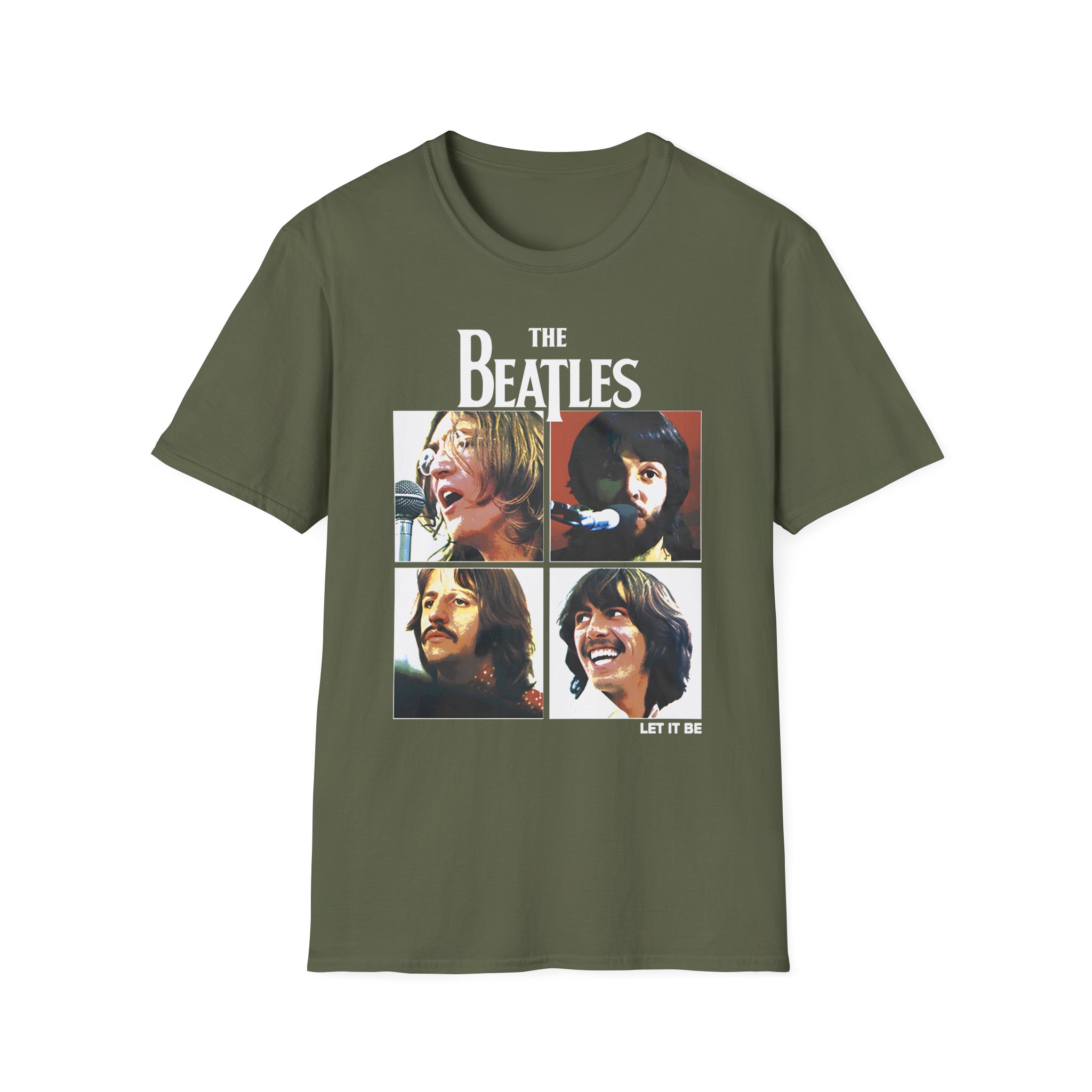 The Beatles Let It Be Unisex Softstyle T-Shirt