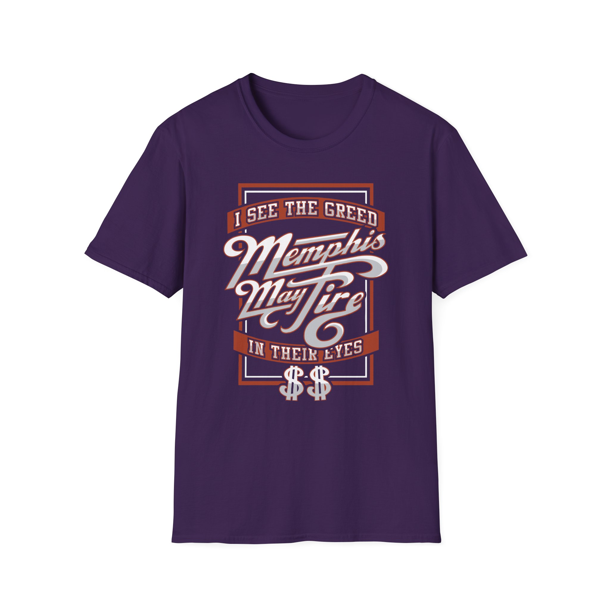 Memphis May Fire Greed Unisex Softstyle T-Shirt