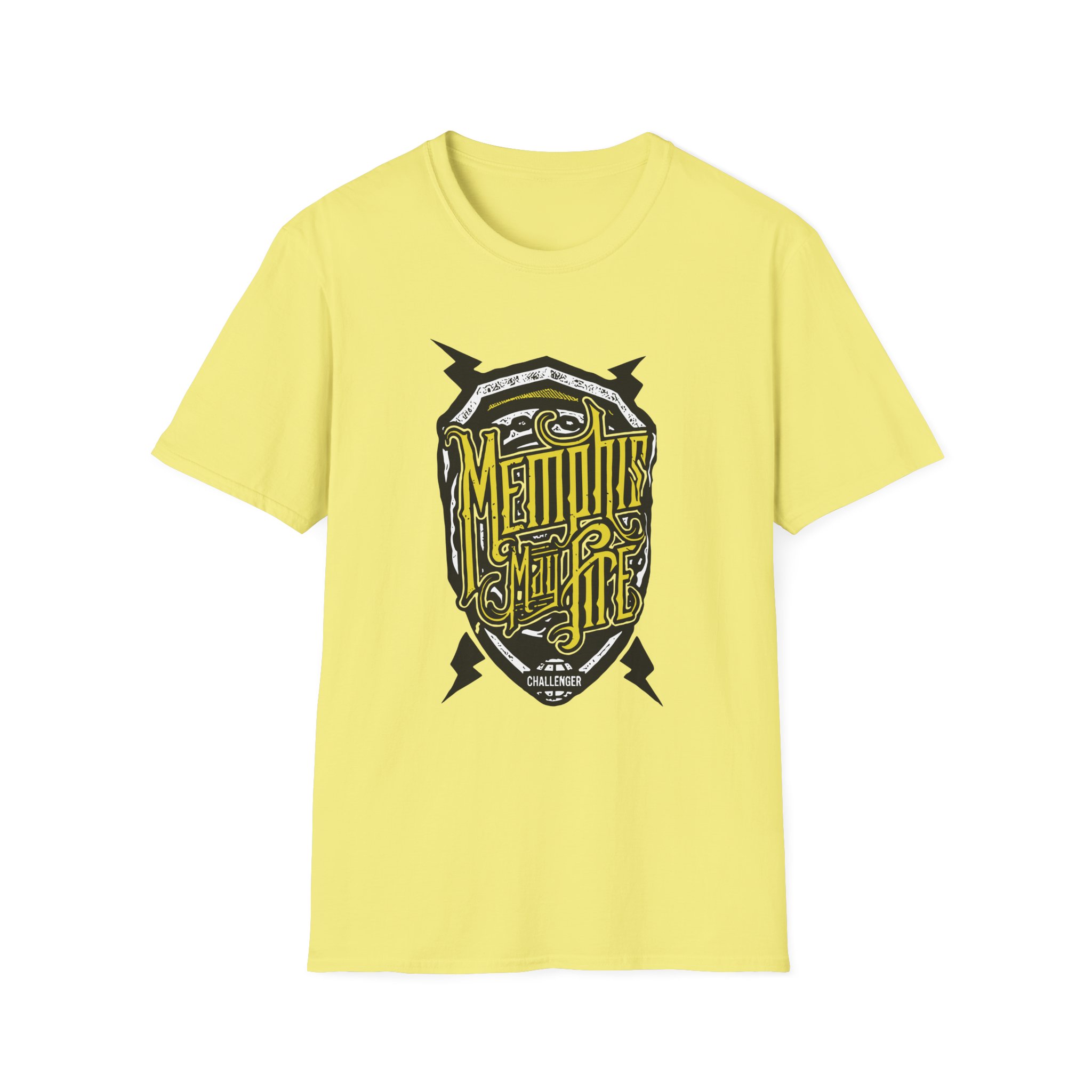 Memphis May Fire Shield Unisex Softstyle T-Shirt