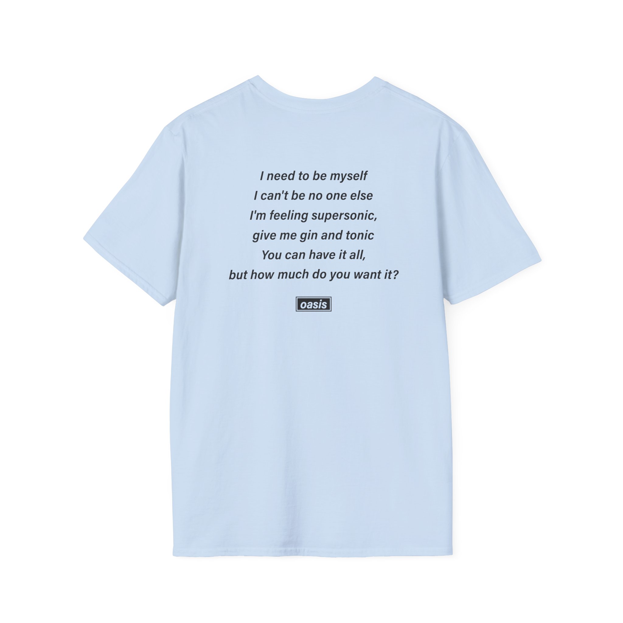 Oasis Supersonic Unisex Softstyle T-Shirt