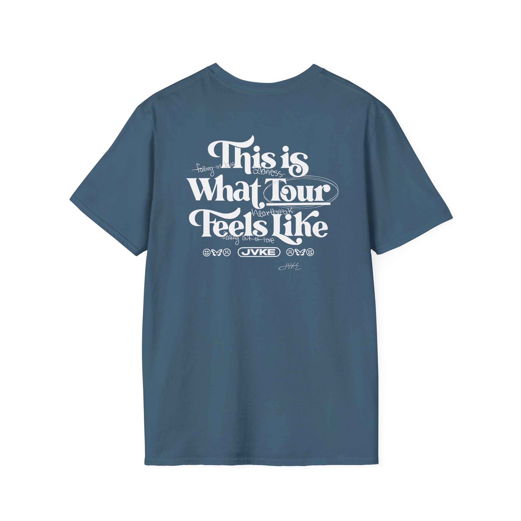 Jvke What Tour Feels Like Unisex Softstyle T-Shirt