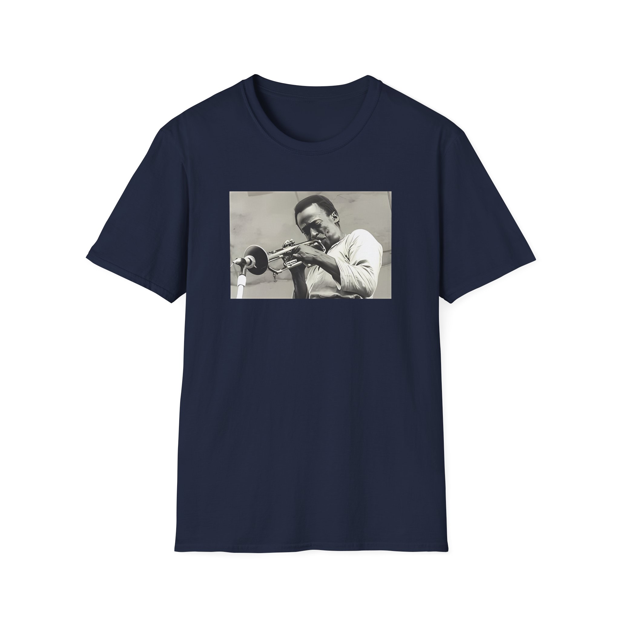 Miles Davis Central Park 1970 Unisex Softstyle T-Shirt