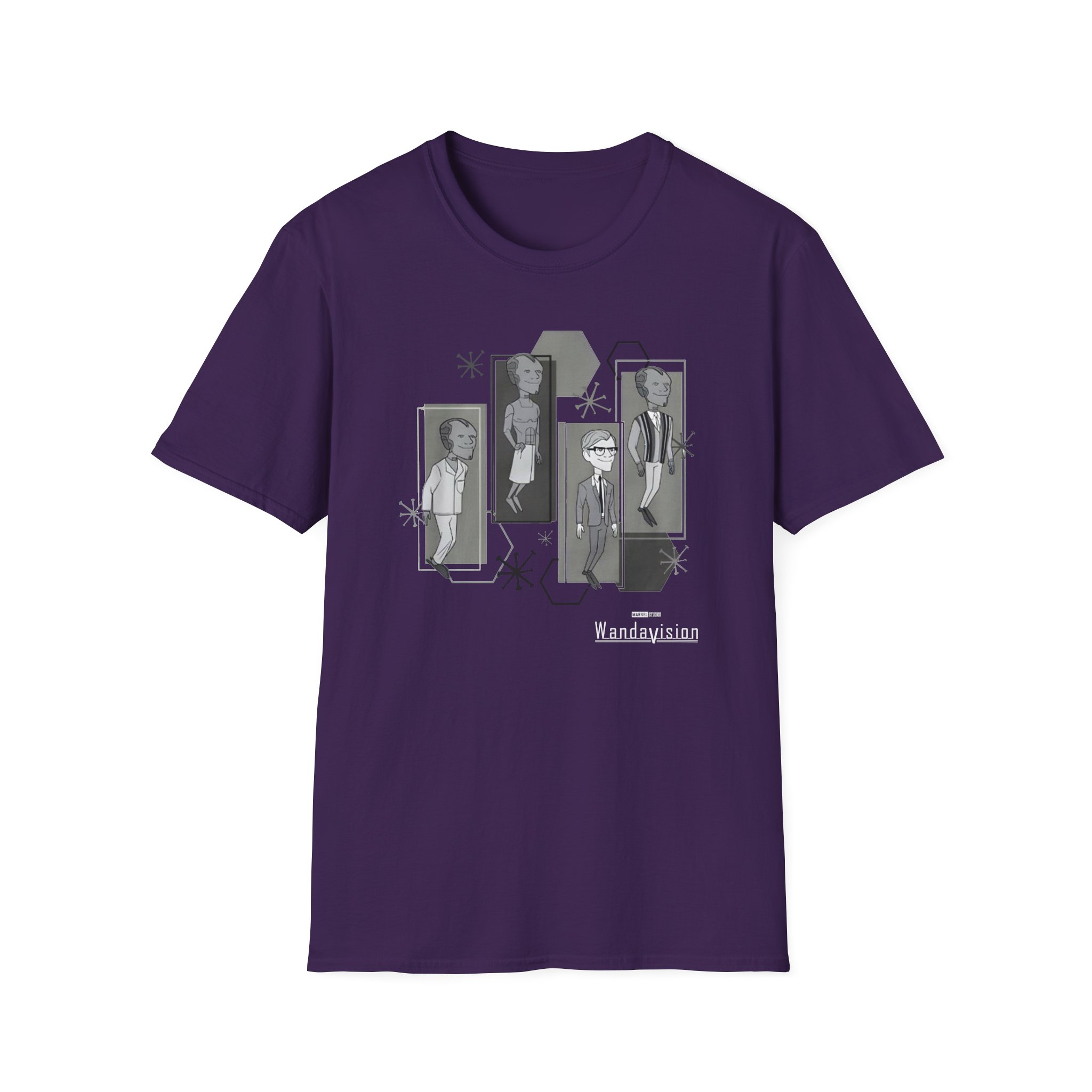 Wandavision Wardrobe Changes Unisex Softstyle T-Shirt