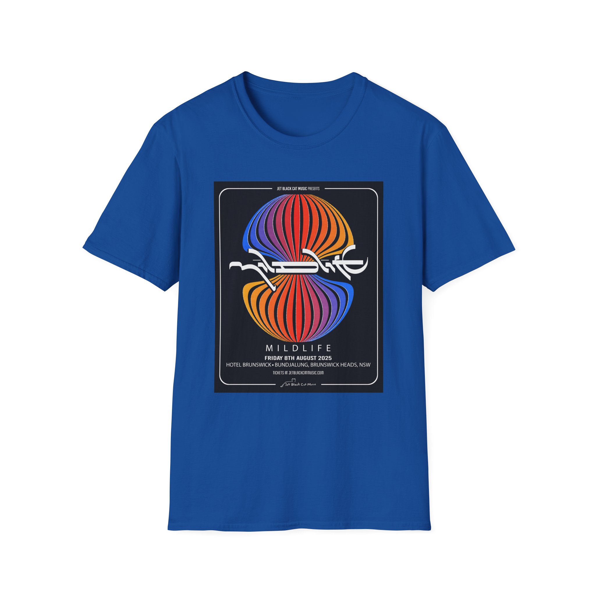 Mildlife Hotel Brunswick, NSW Concert Unisex Softstyle T-Shirt