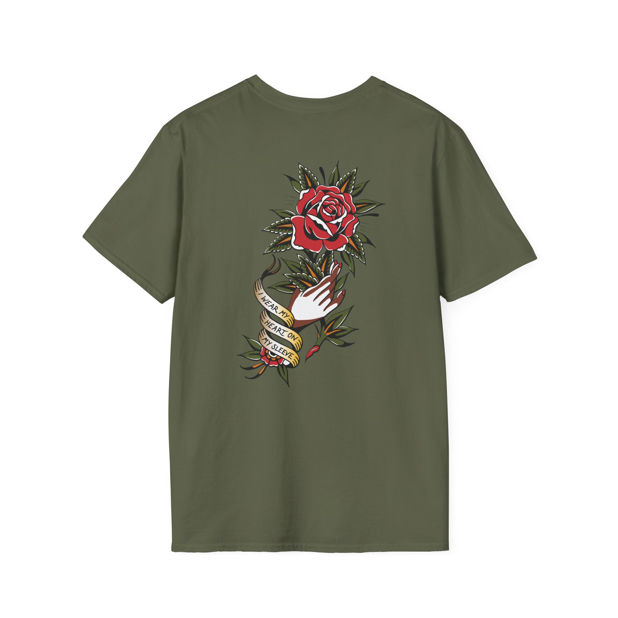 Being as an Ocean Heart on My Sleeve Unisex Softstyle T-Shirt