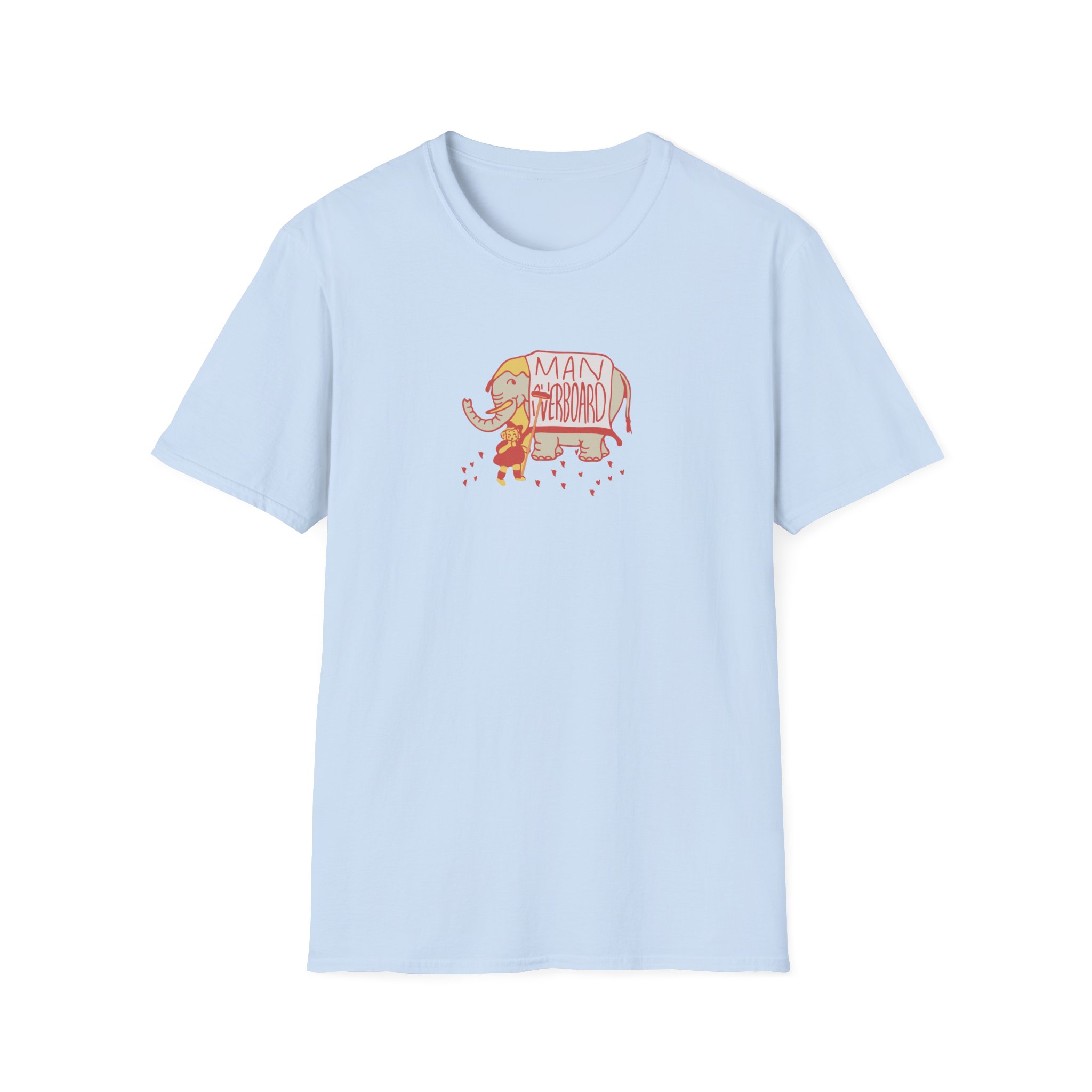 Man Overboard Elephant Unisex Softstyle T-Shirt