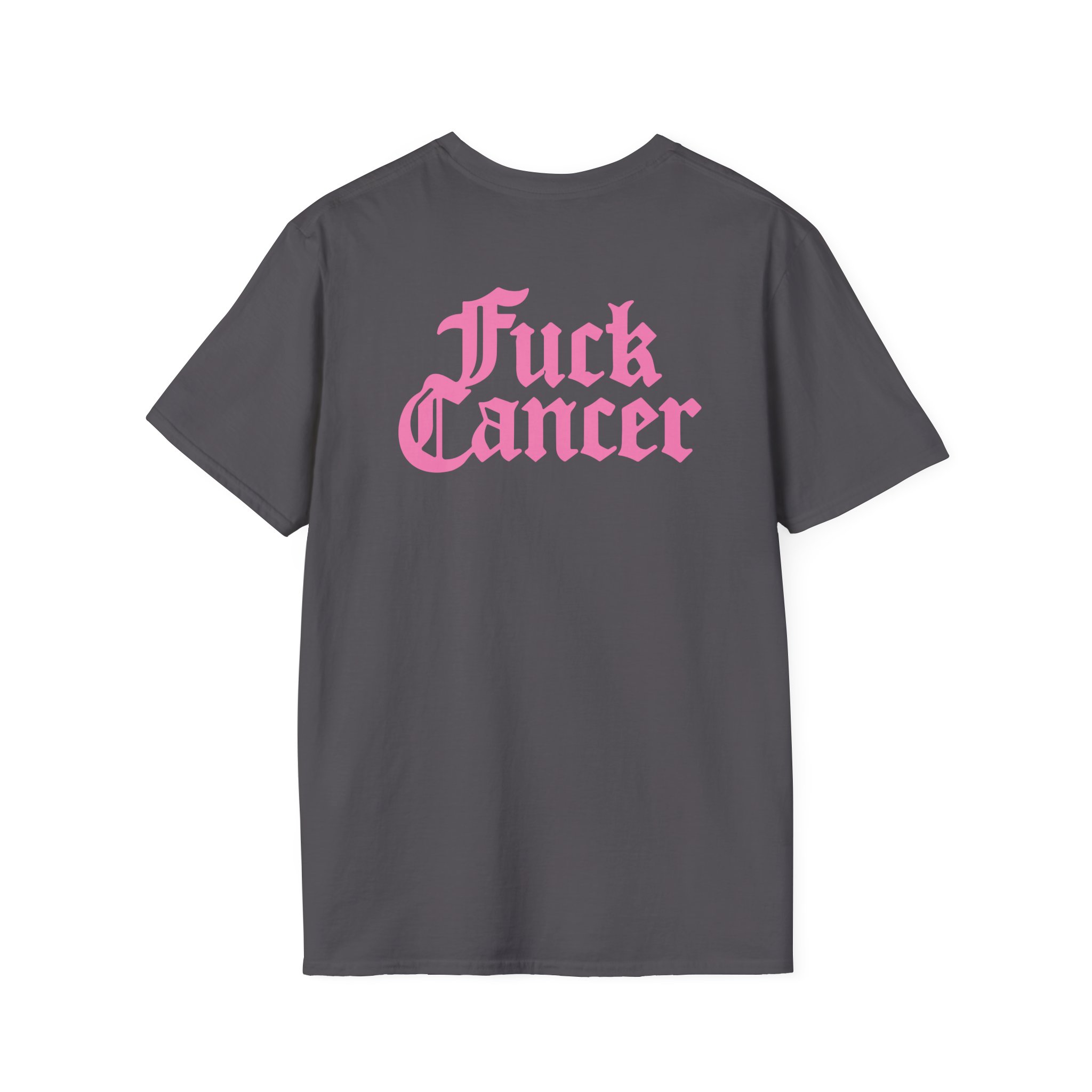 Guns N Roses Fuck Breast Cancer Unisex Softstyle T-Shirt