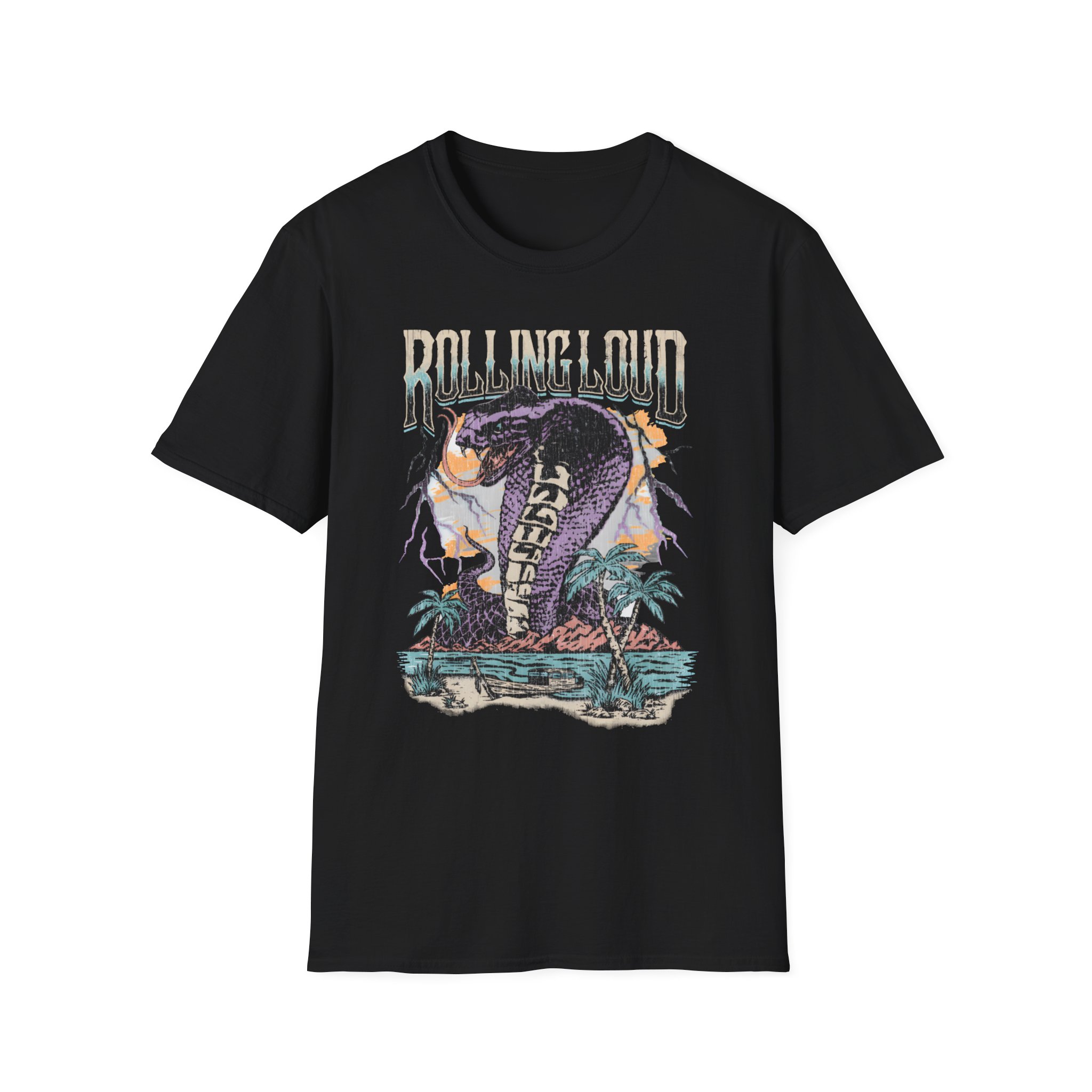 Rolling Loud Strike First Unisex Softstyle T-Shirt