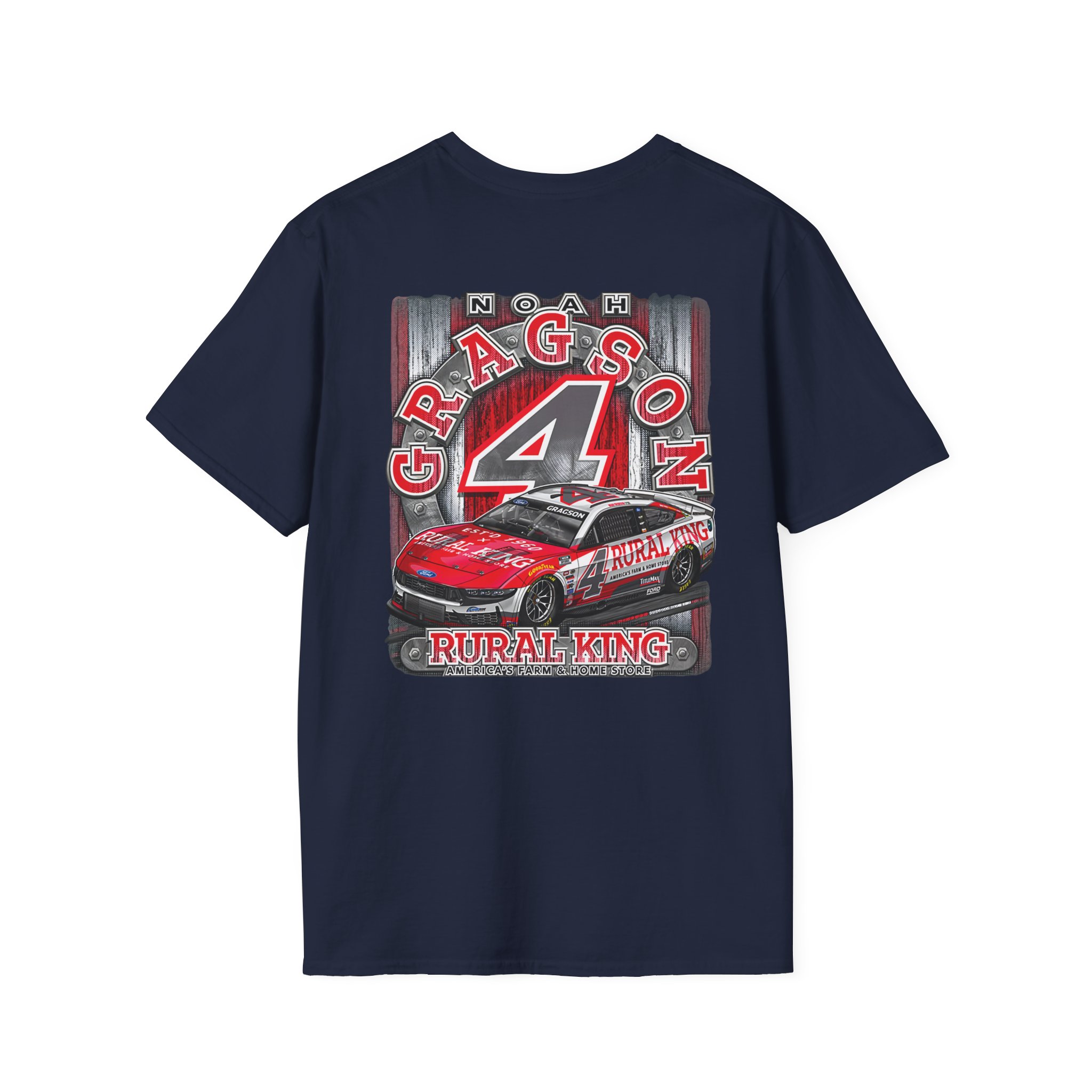 Noah Gragson Rural King Dk Unisex Softstyle T-Shirt