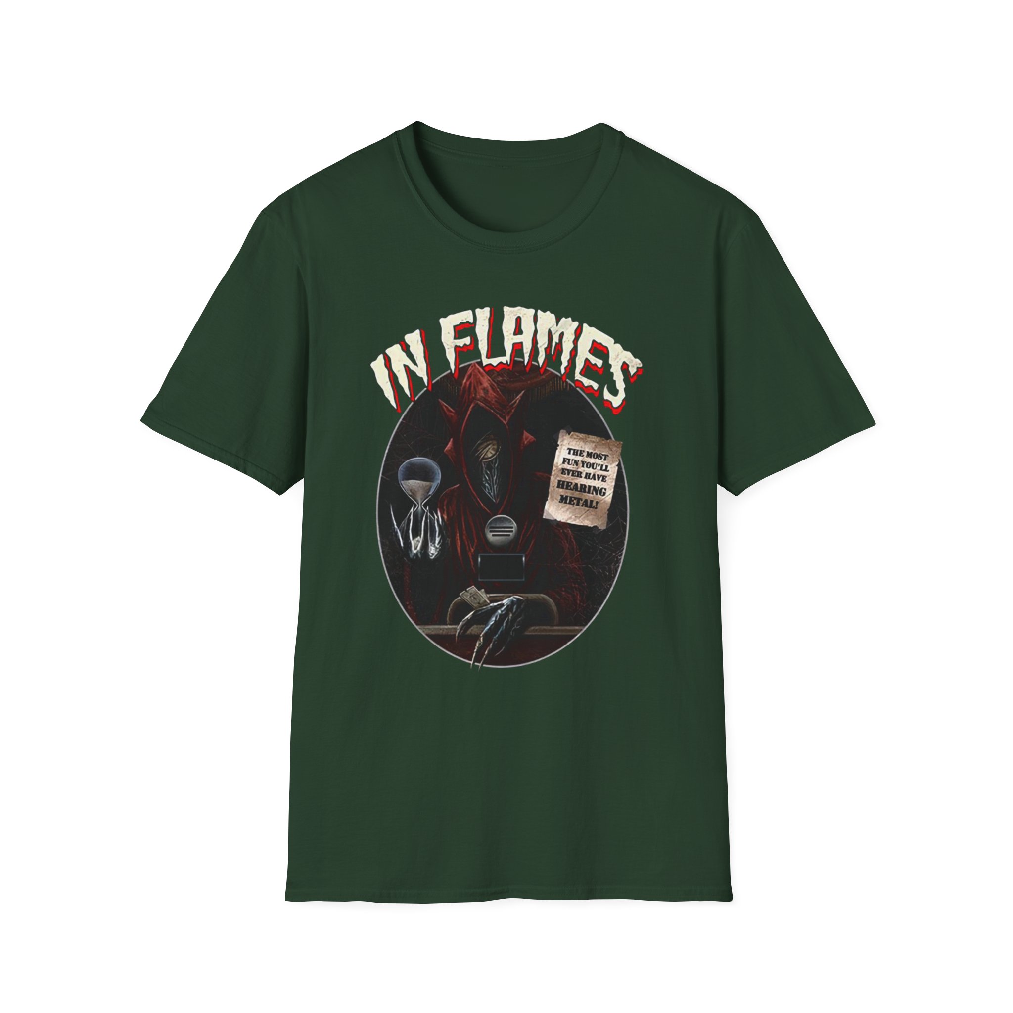 In Flames Unisex Softstyle T-Shirt