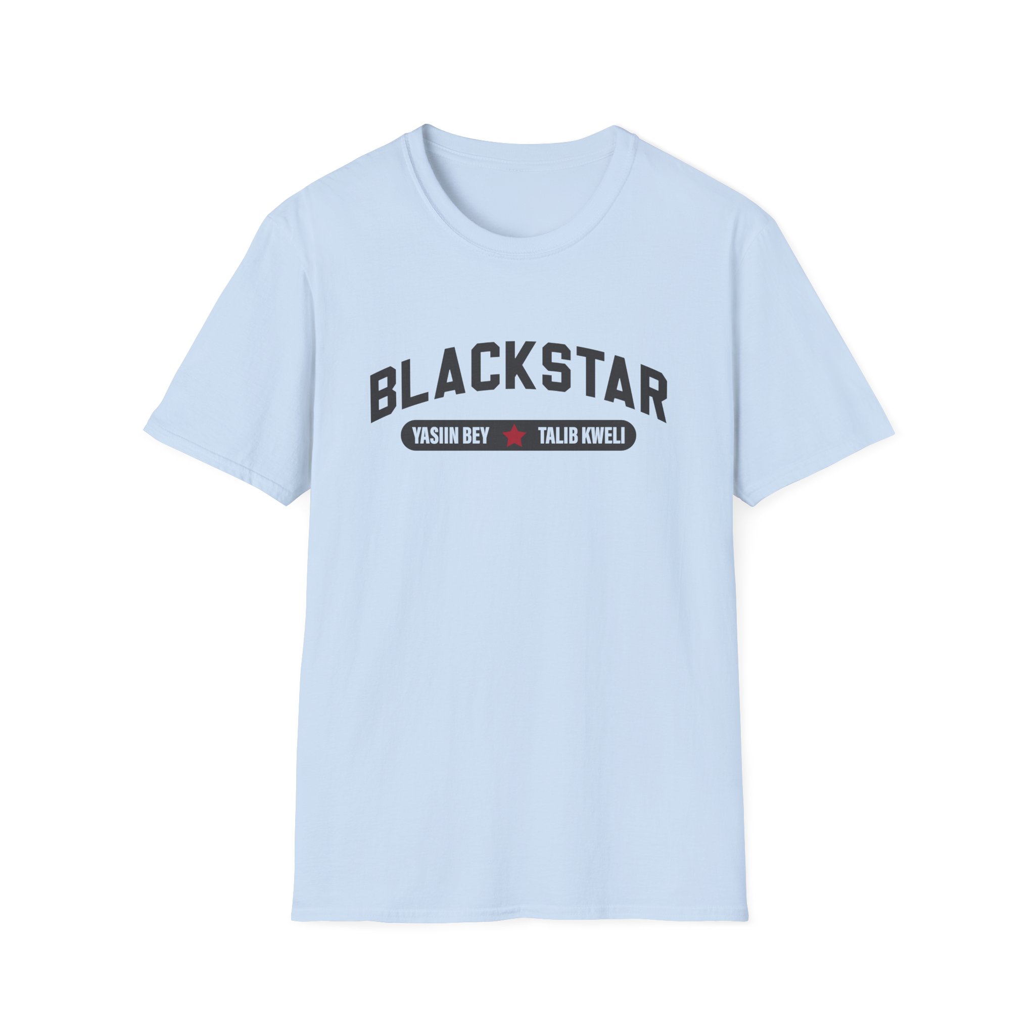 Black Star Varsity Unisex Softstyle T-Shirt