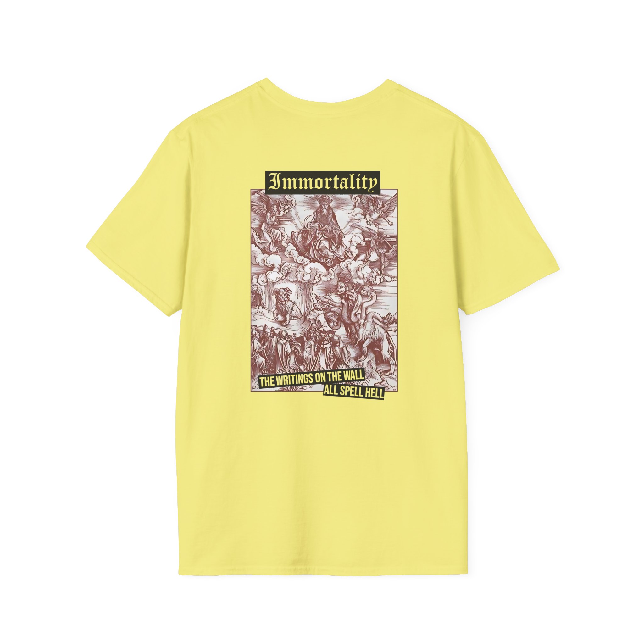 Born From Pain Immortality Unisex Softstyle T-Shirt