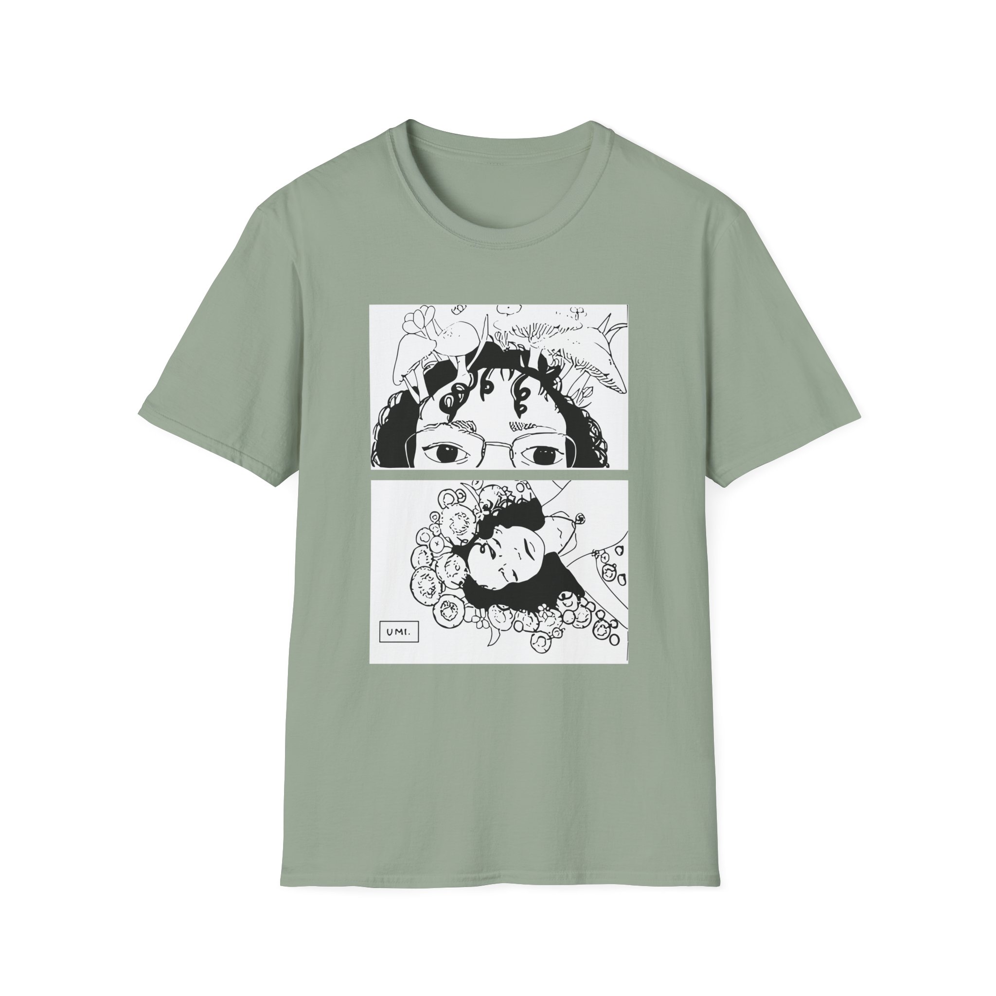 Umi Drawing Unisex Softstyle T-Shirt