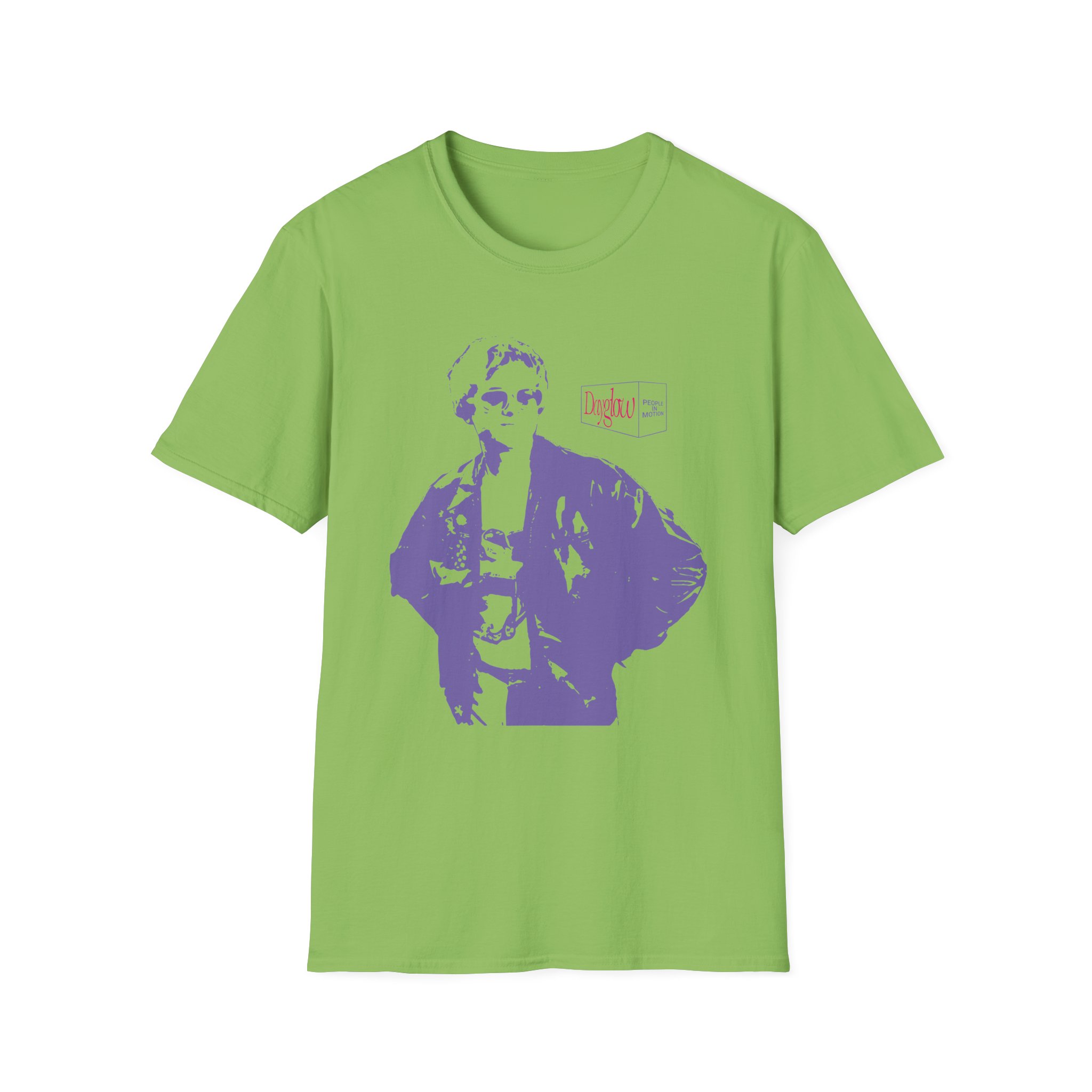 Dayglow People in Motion Natural Unisex Softstyle T-Shirt