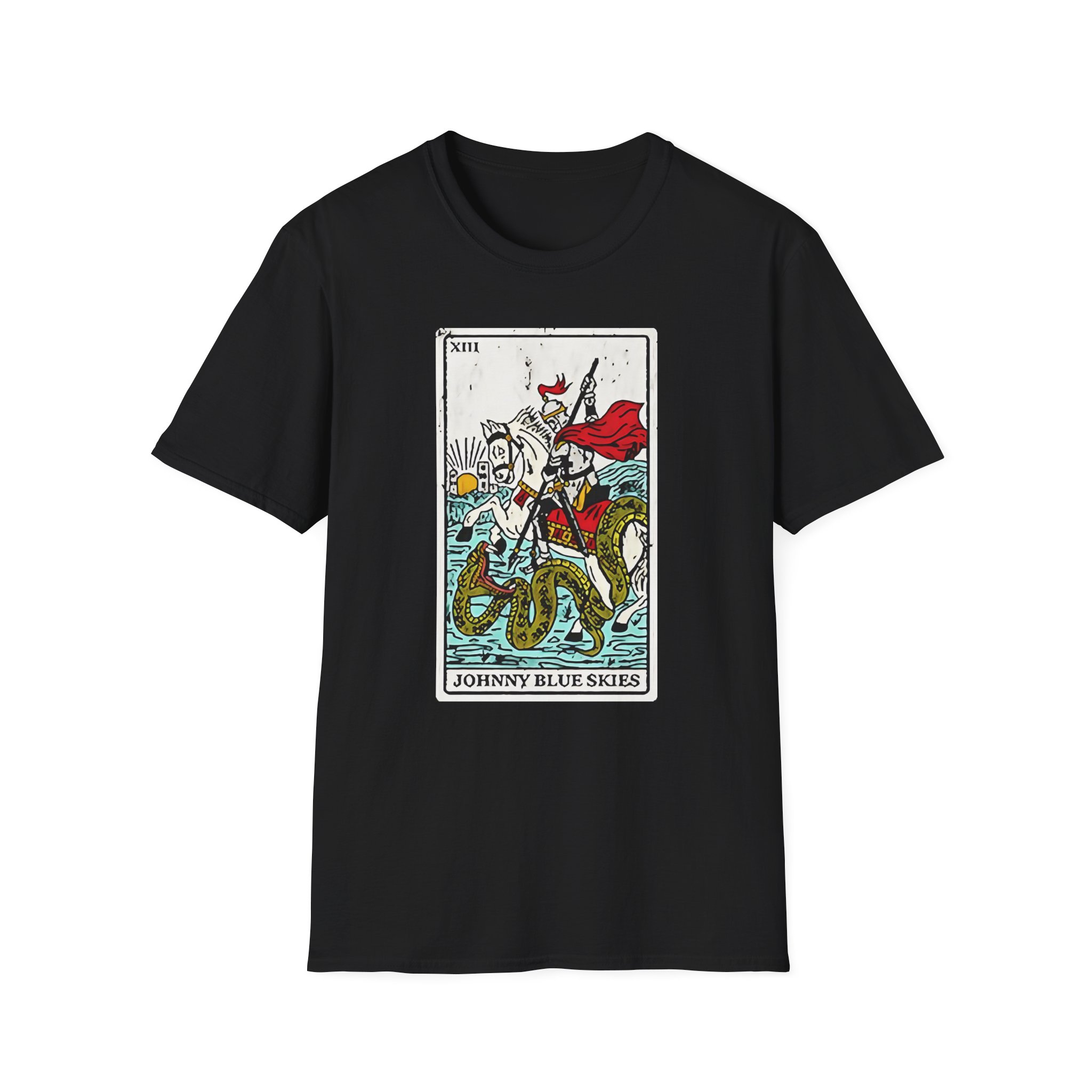 Sturgill Simpson Death Card Unisex Softstyle T-Shirt