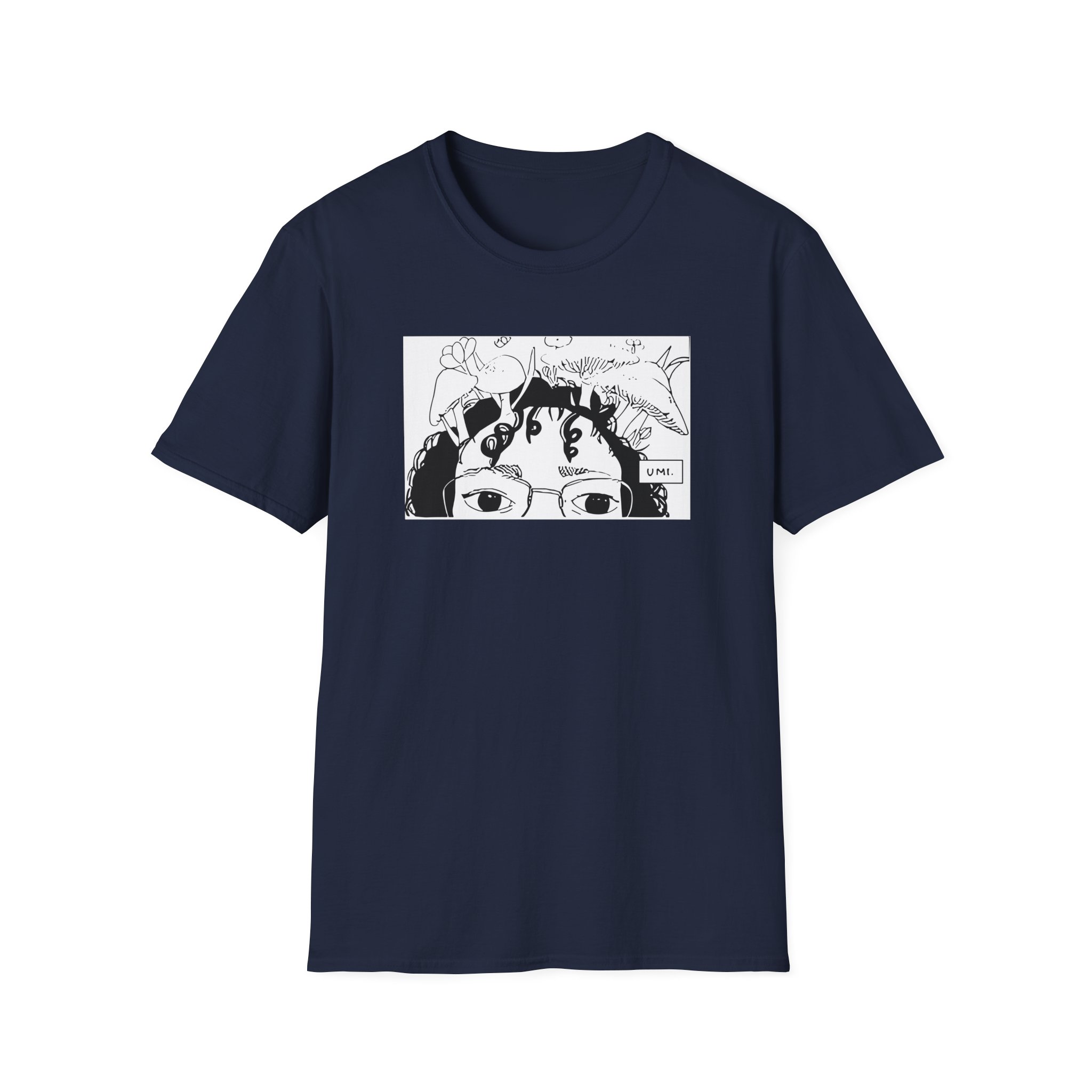 Umi Drawing Unisex Softstyle T-Shirt