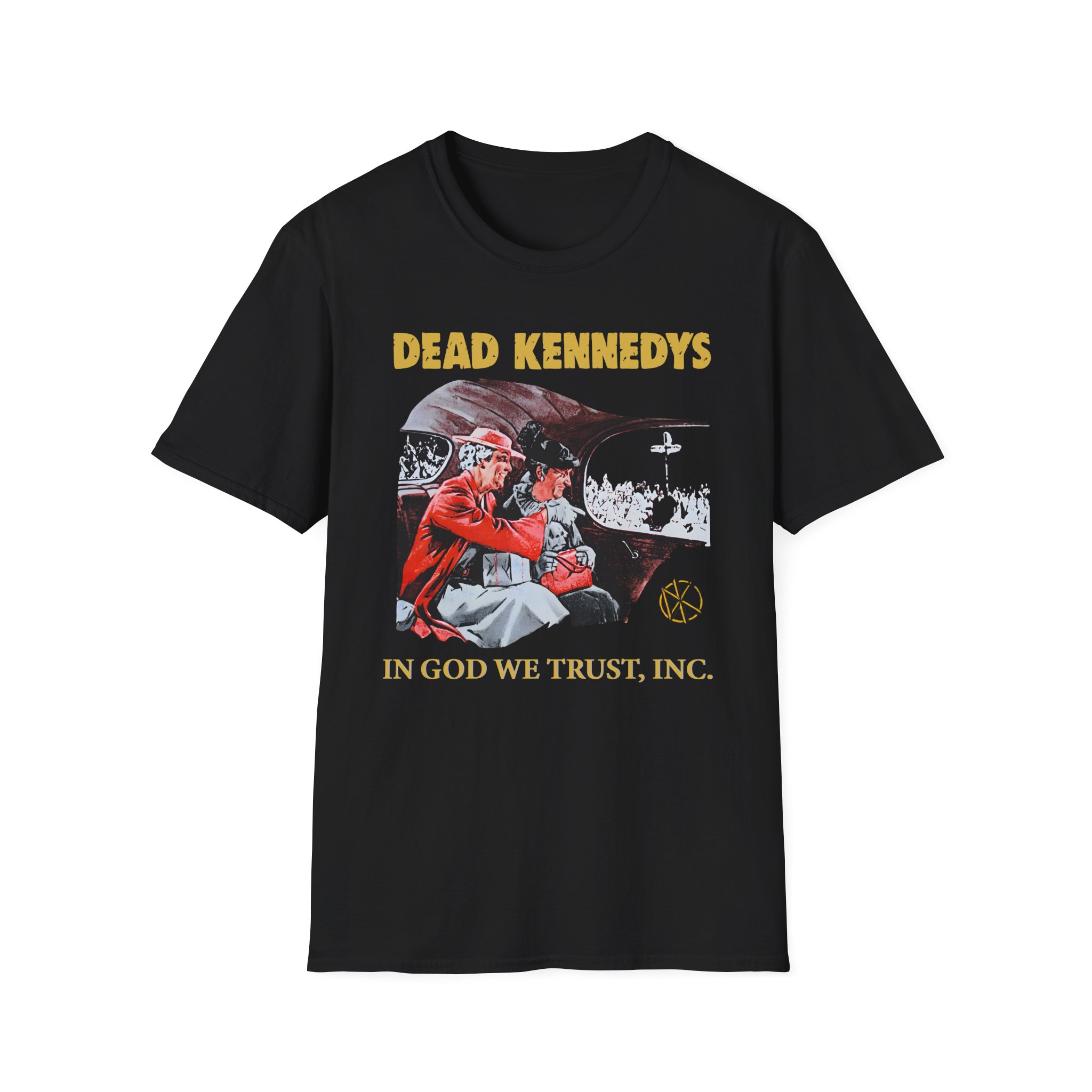 Dead Kennedys In God We Trust Unisex Softstyle T-Shirt