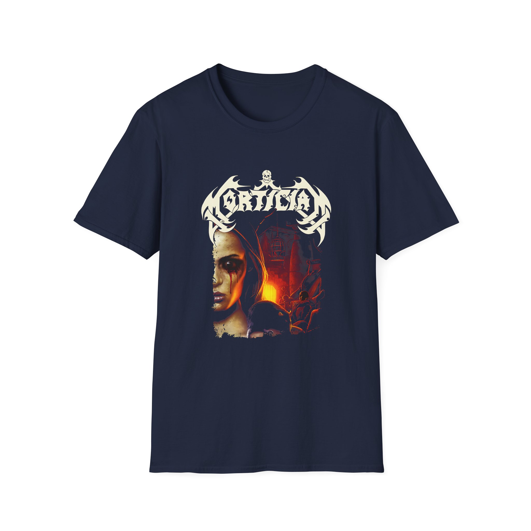 Mortician Domain Of Death Unisex Softstyle T-Shirt