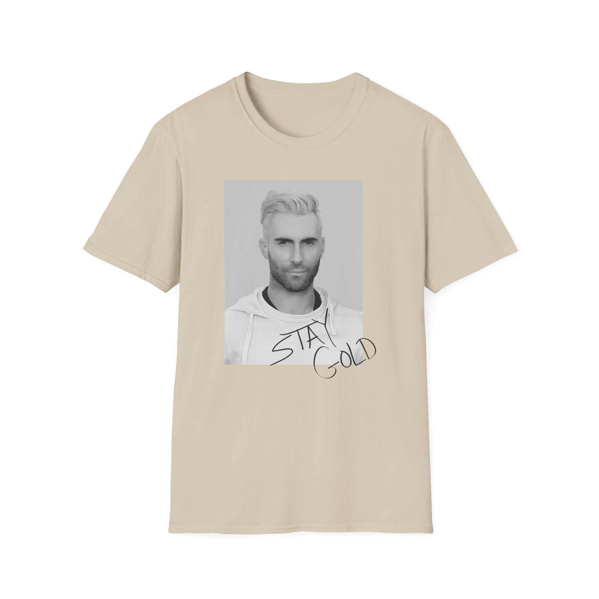 Adam Levine Stay Gold unisex softstyle t-shirt