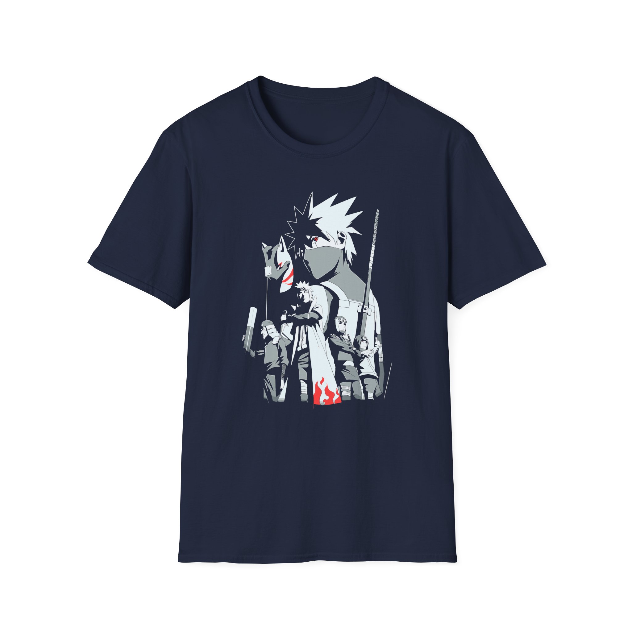 Naruto Kakashi Story Unisex Softstyle T-Shirt