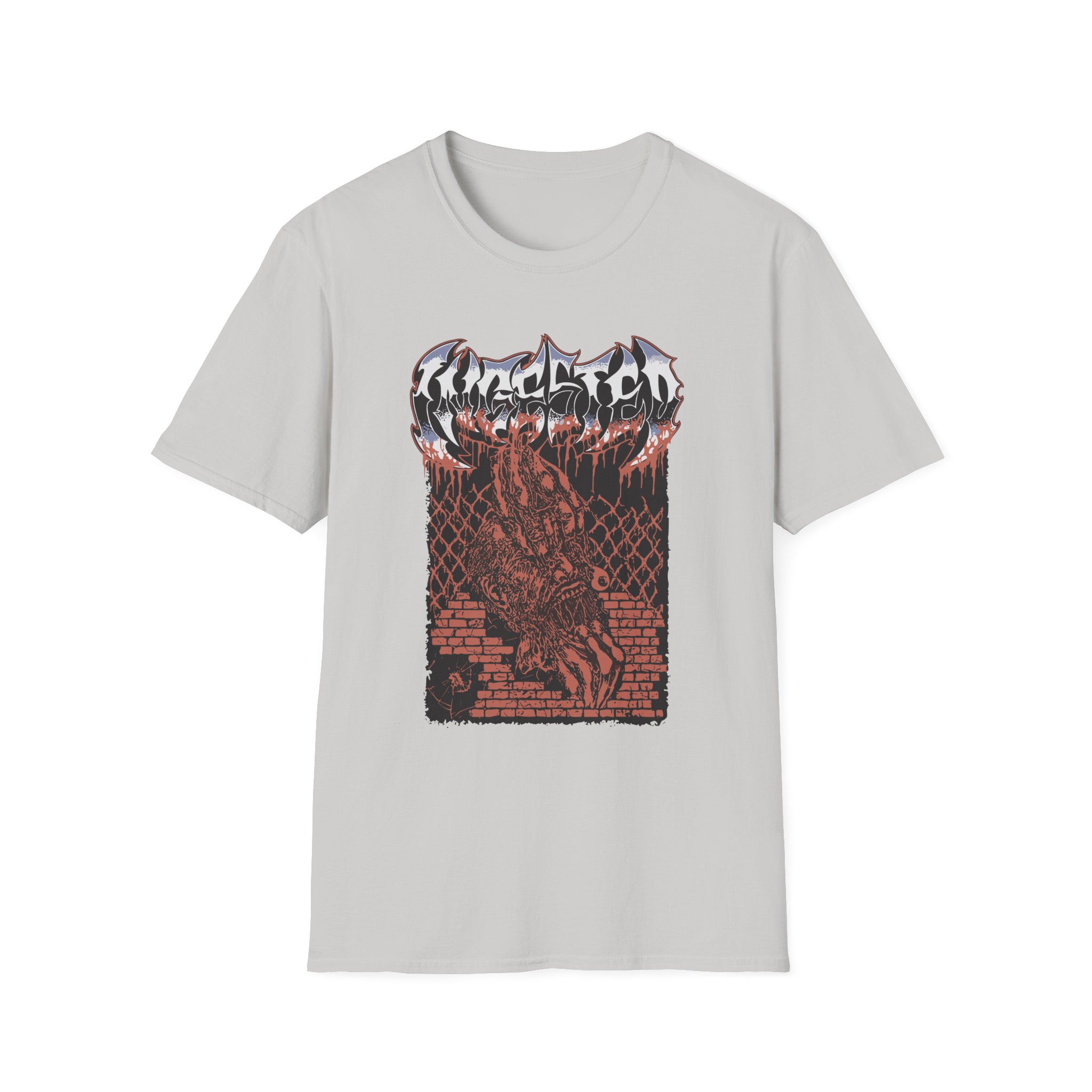 Ingested Face Ripper Unisex Softstyle T-Shirt