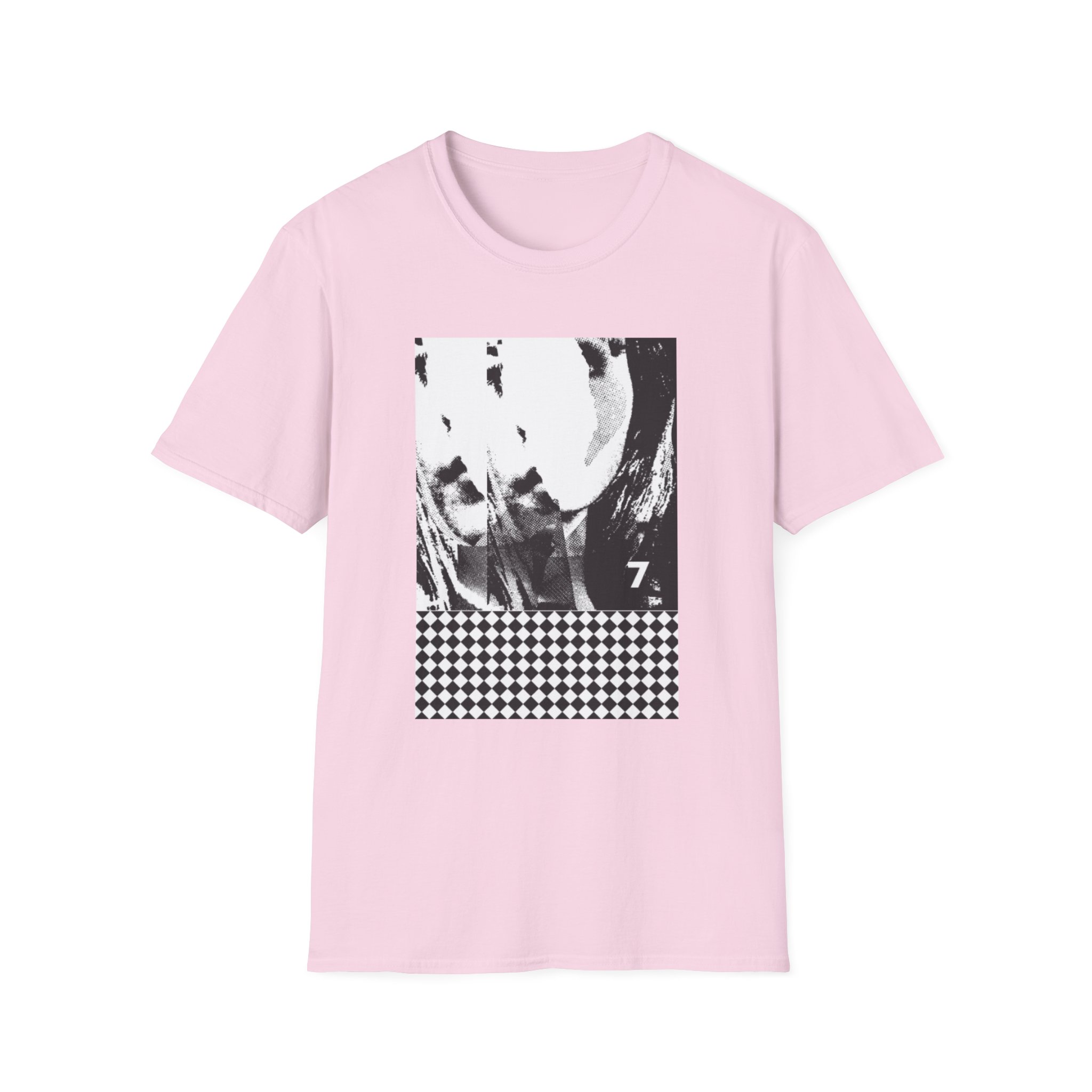Beach House 7 Op Art Unisex Softstyle T-Shirt