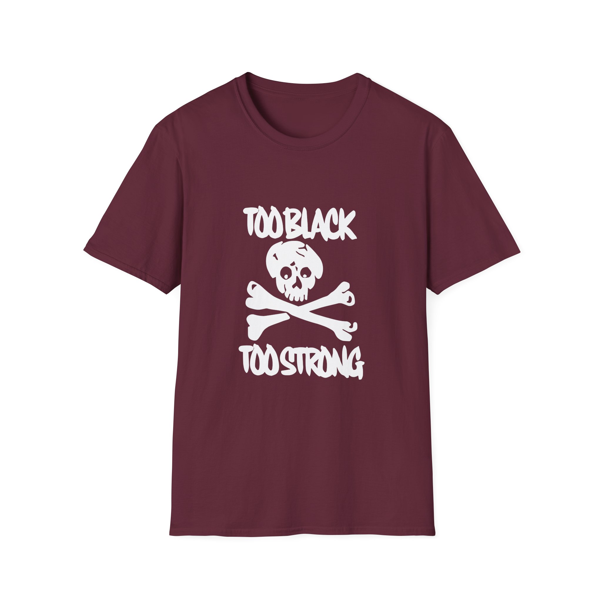 Asap Rocky Too Black Too Strong Unisex Softstyle T-Shirt