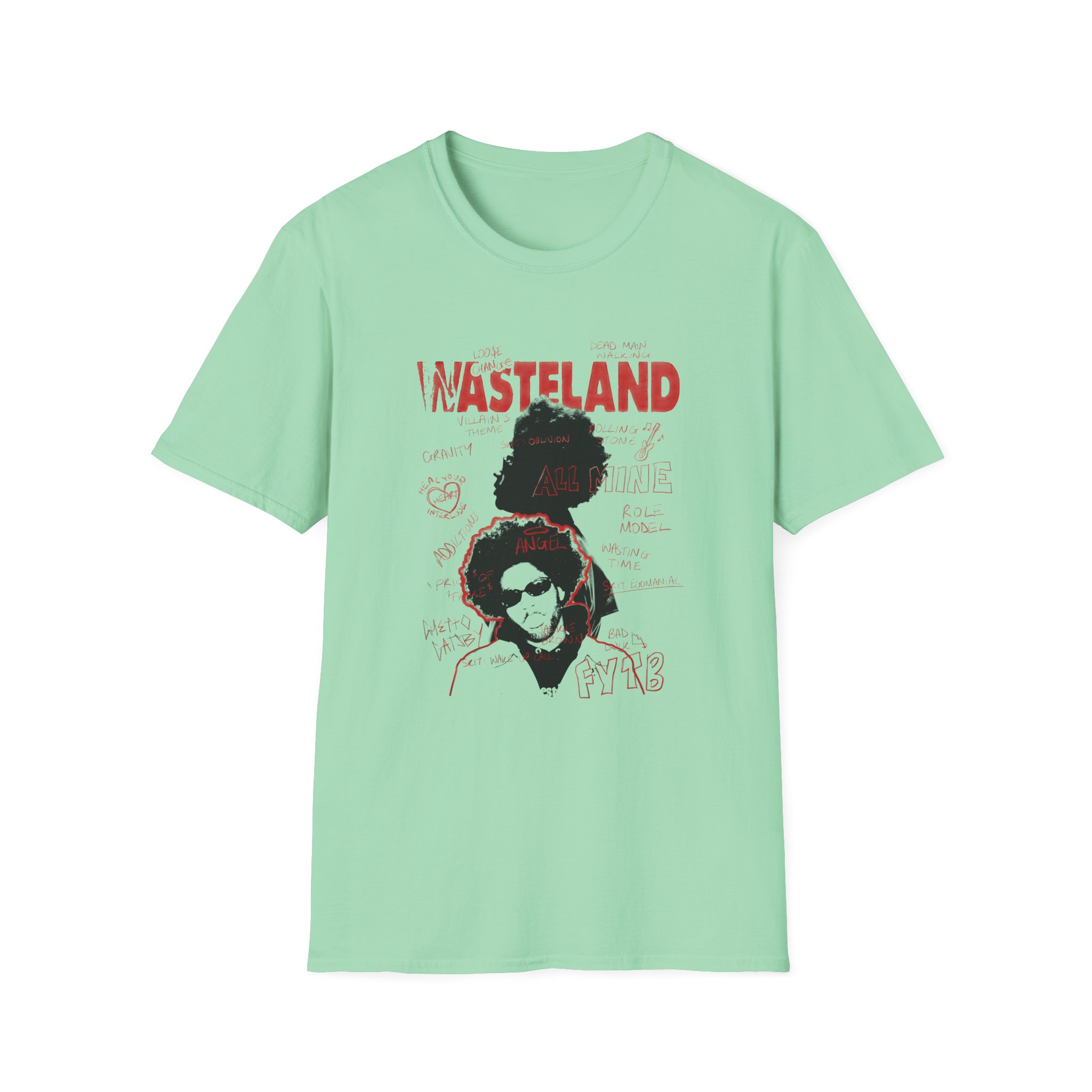 Brent Faiyaz Wasteland Sketchbook Unisex Softstyle T-Shirt