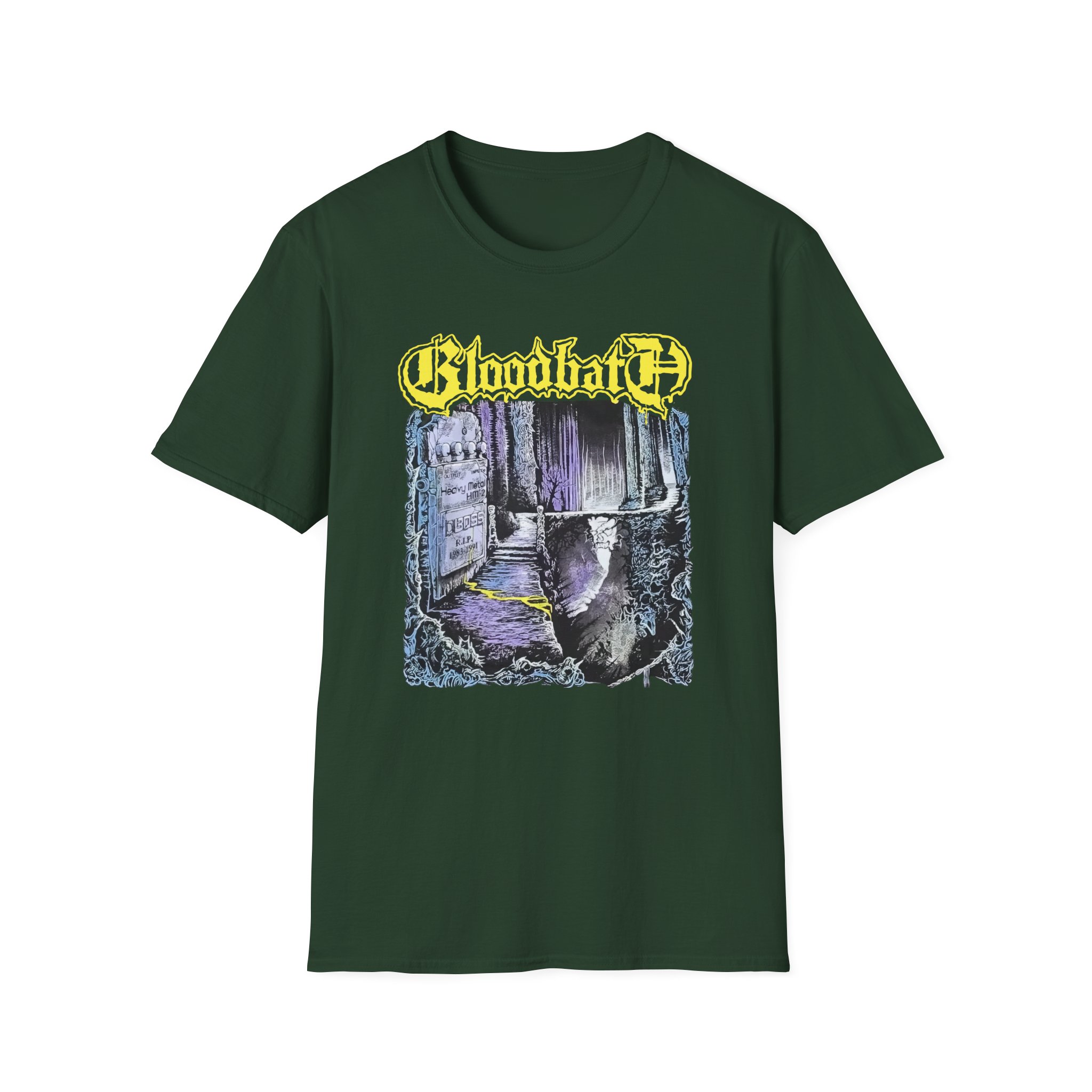 Bloodbath Right Hand Wrath Unisex Softstyle T-Shirt