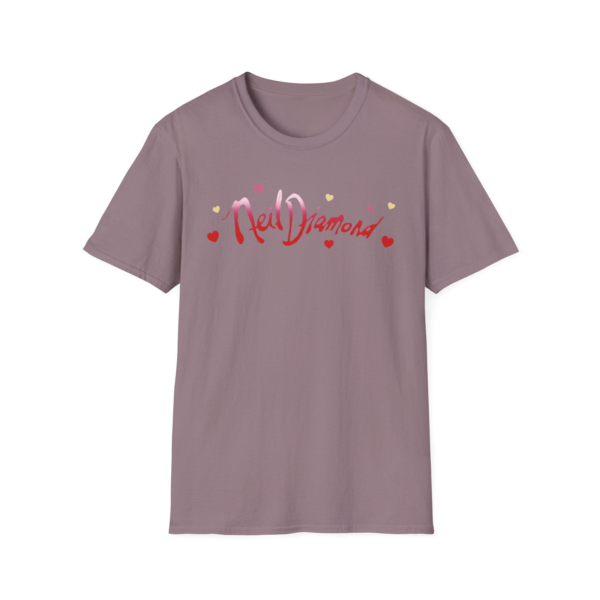 Neil Diamond Logo Heart Unisex Softstyle T-Shirt