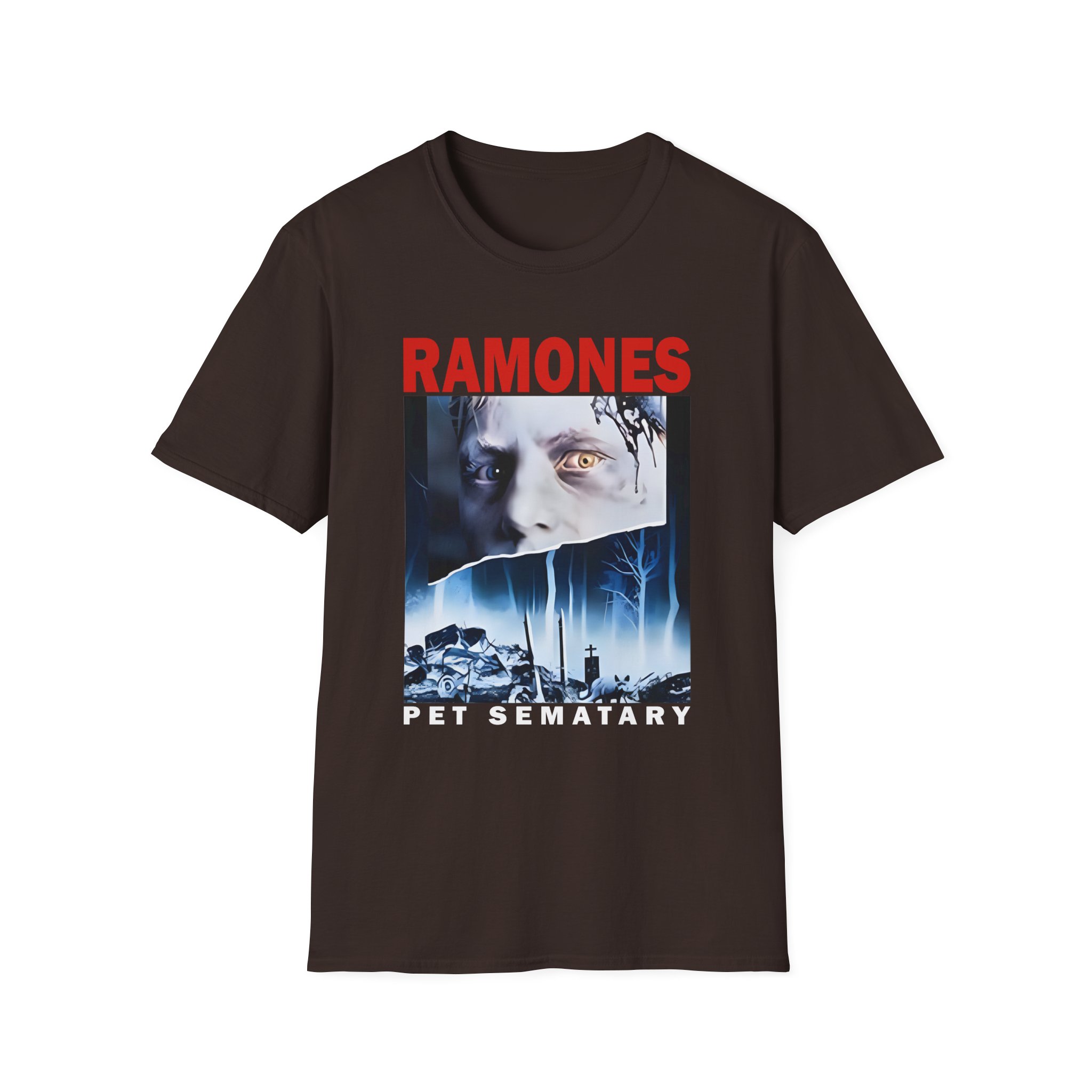 Ramones Pet Sematary T Shirt Unisex Softstyle T-Shirt