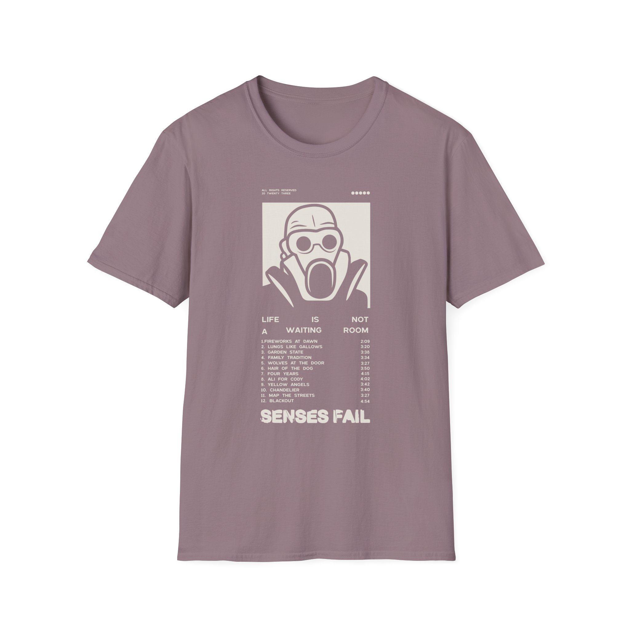 Senses Fail Linawr Tour Unisex Softstyle T-Shirt