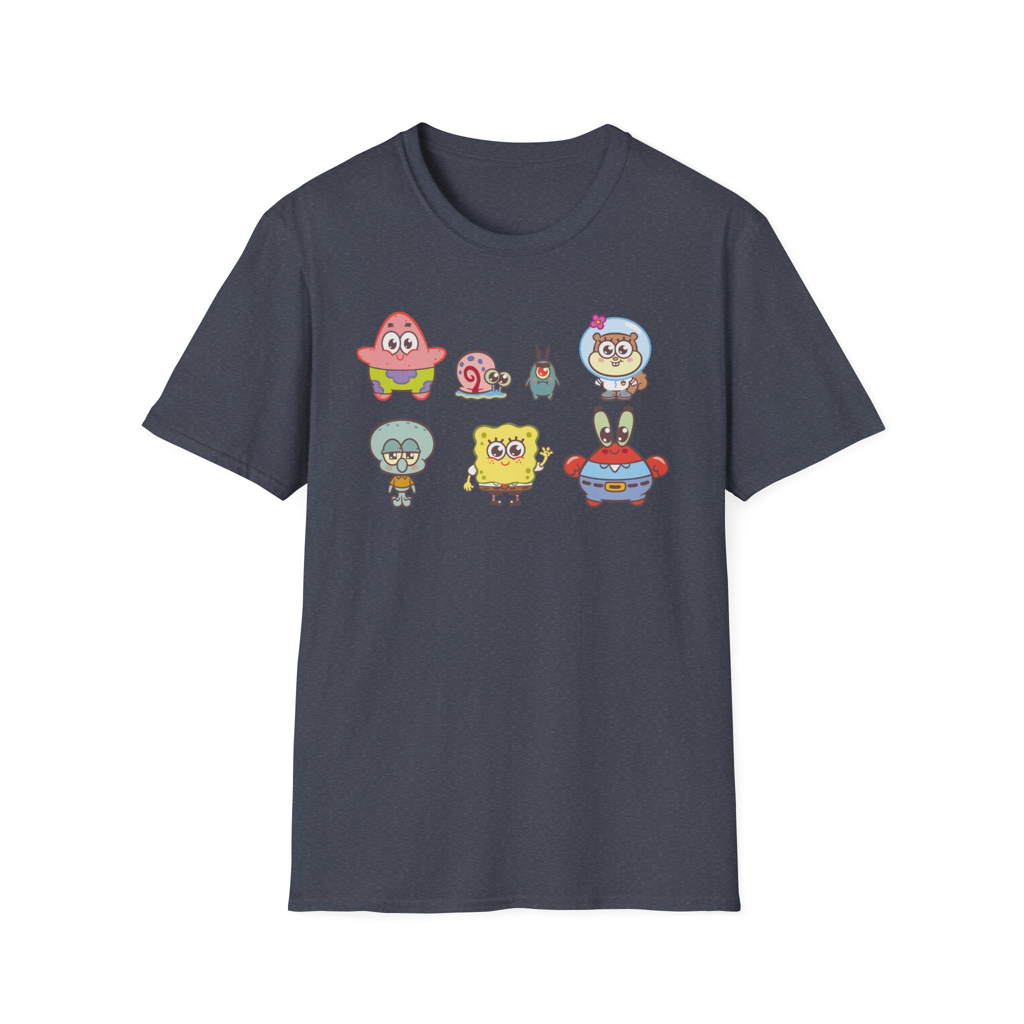 Spongebob AdoraBob Gang Unisex Softstyle T-Shirt