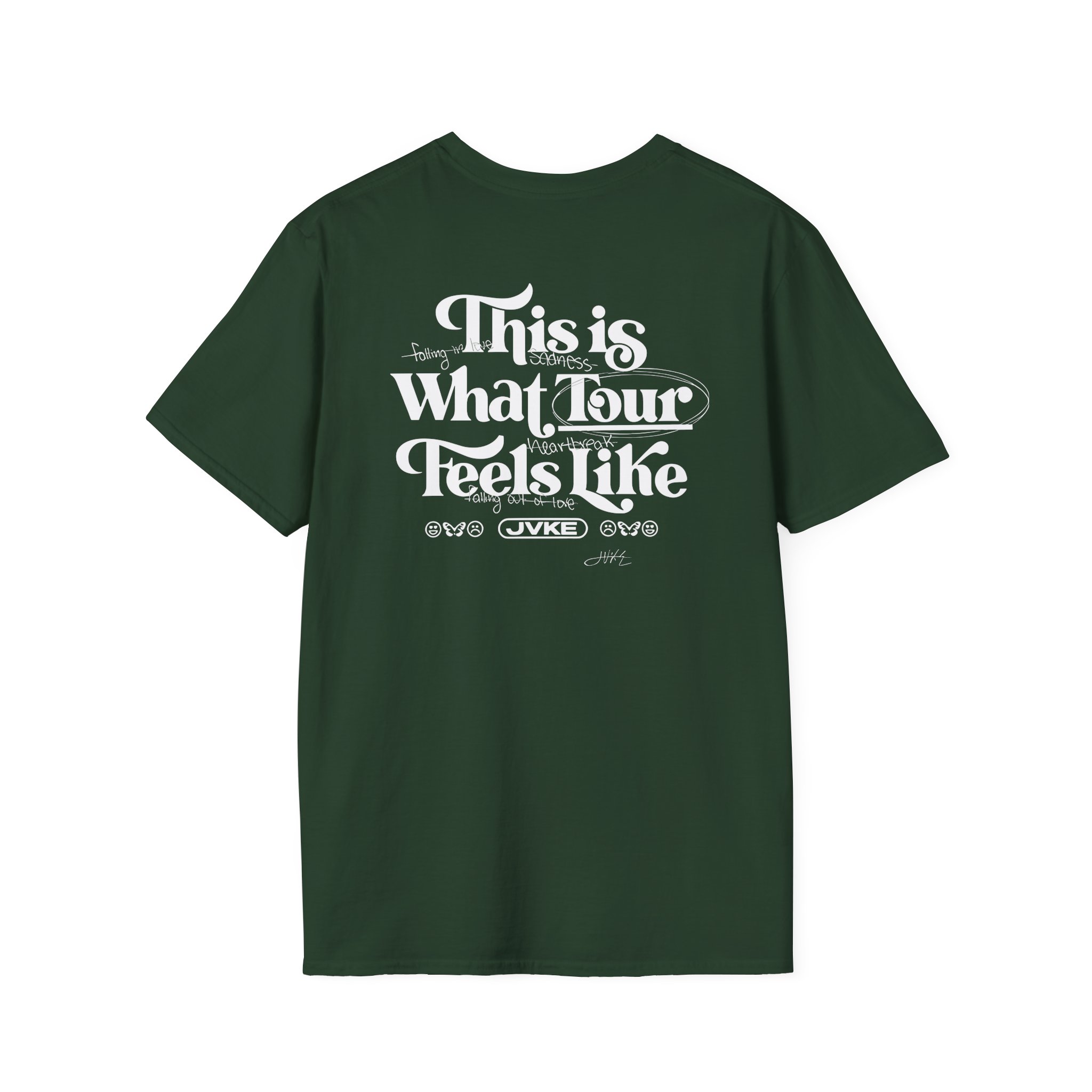 Jvke What Tour Feels Like Unisex Softstyle T-Shirt