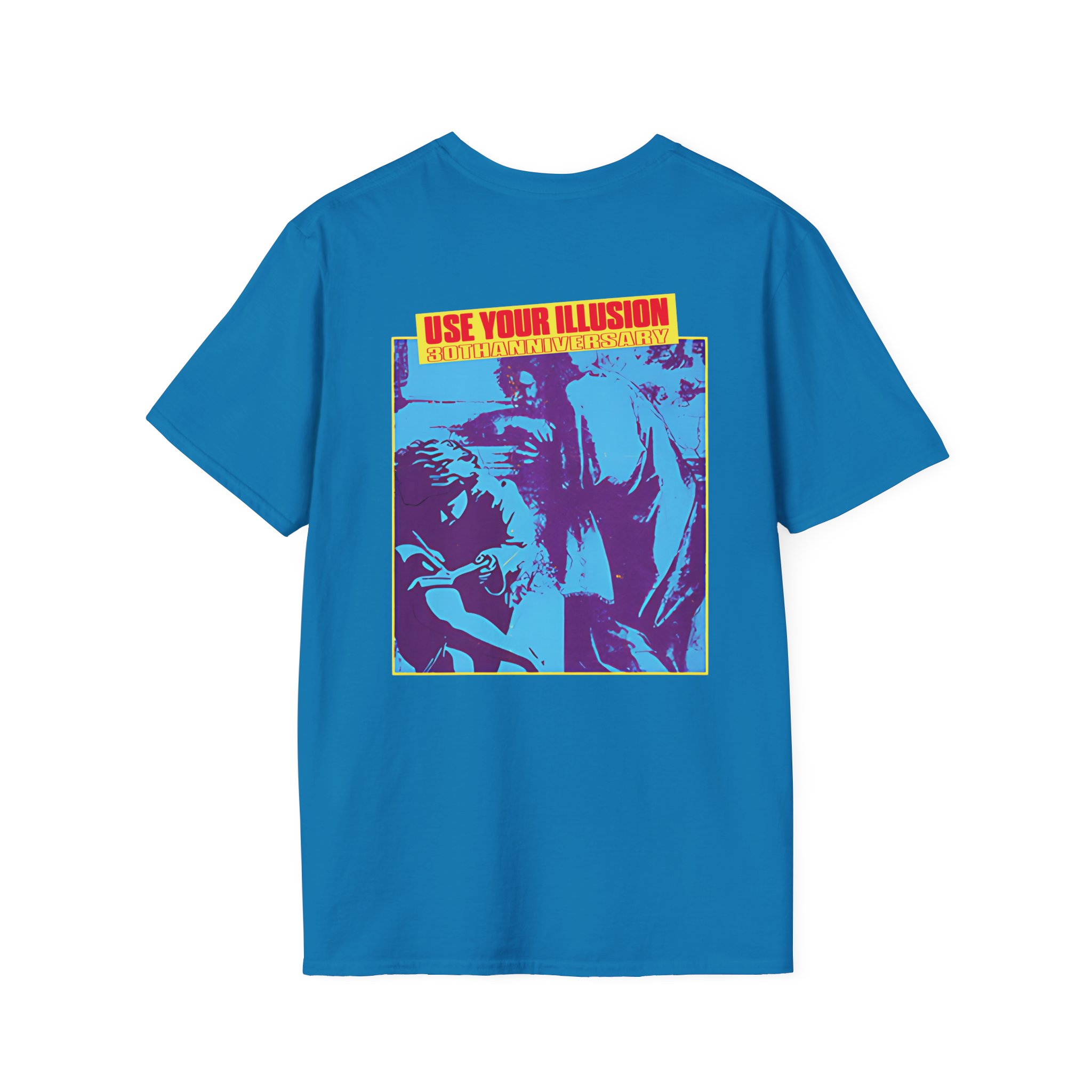 Guns N Roses 30th Anniversary Use Your Illusion Unisex Softstyle T-Shirt