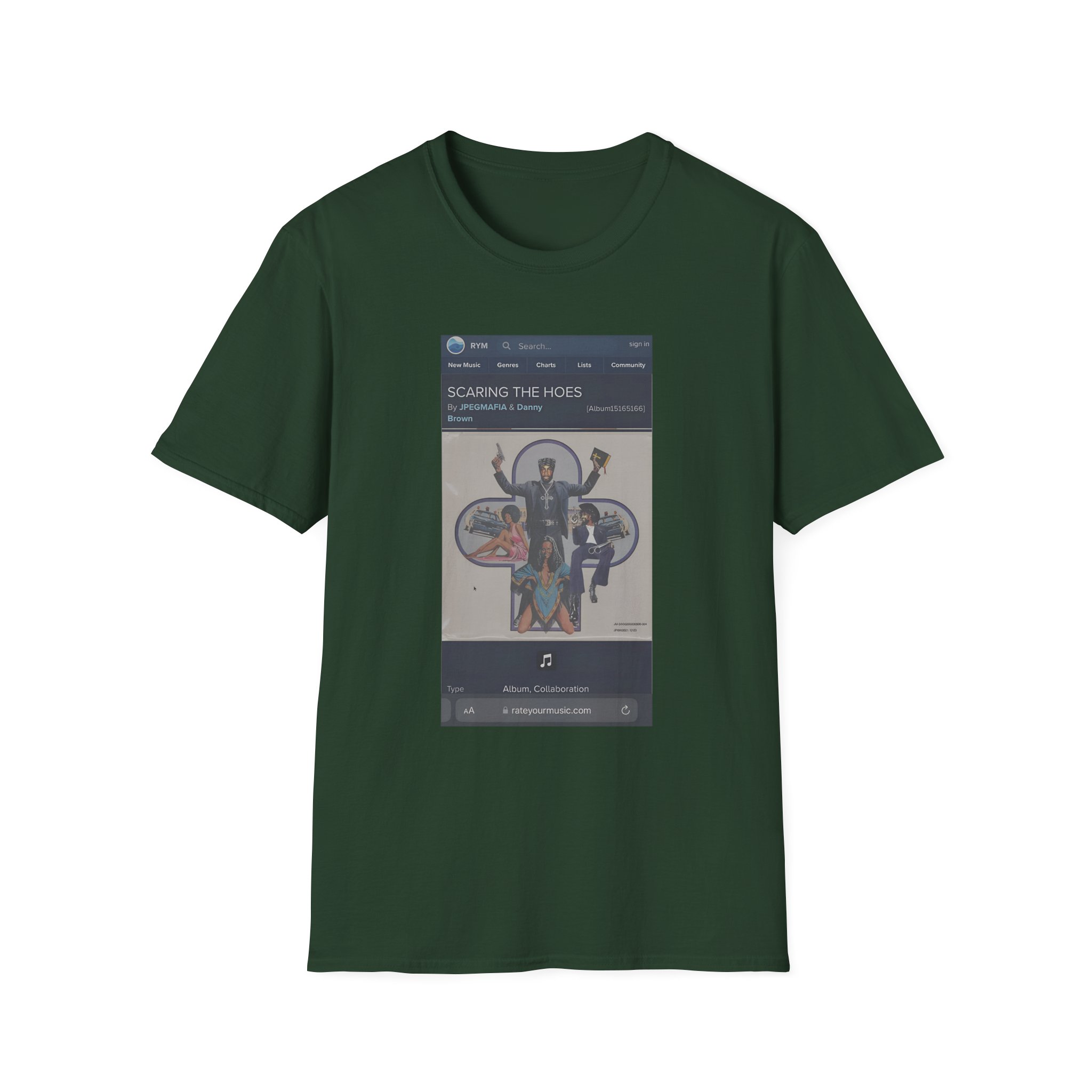 Jpegmafia RYM Hoes Unisex Softstyle T-Shirt