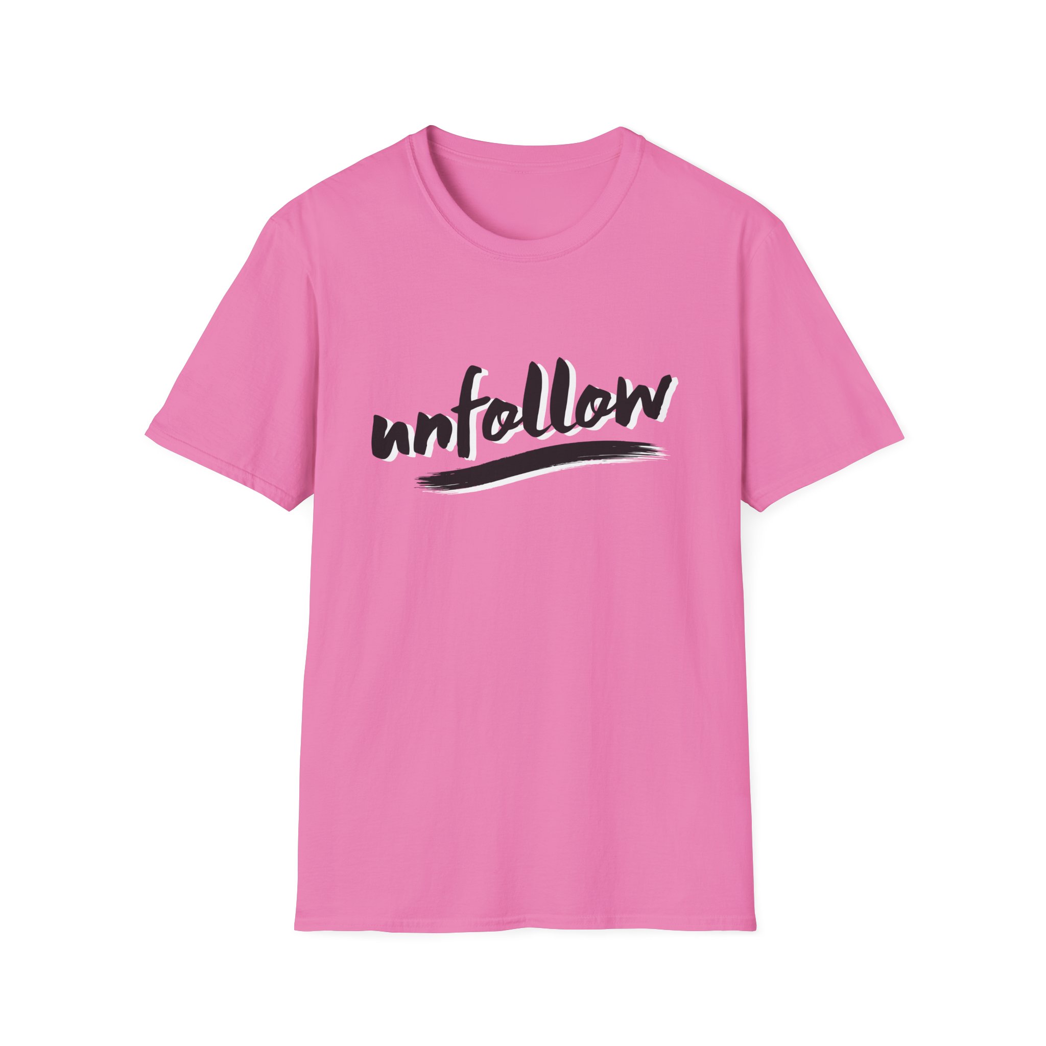 Shubble Unfollow Unisex Softstyle T-Shirt
