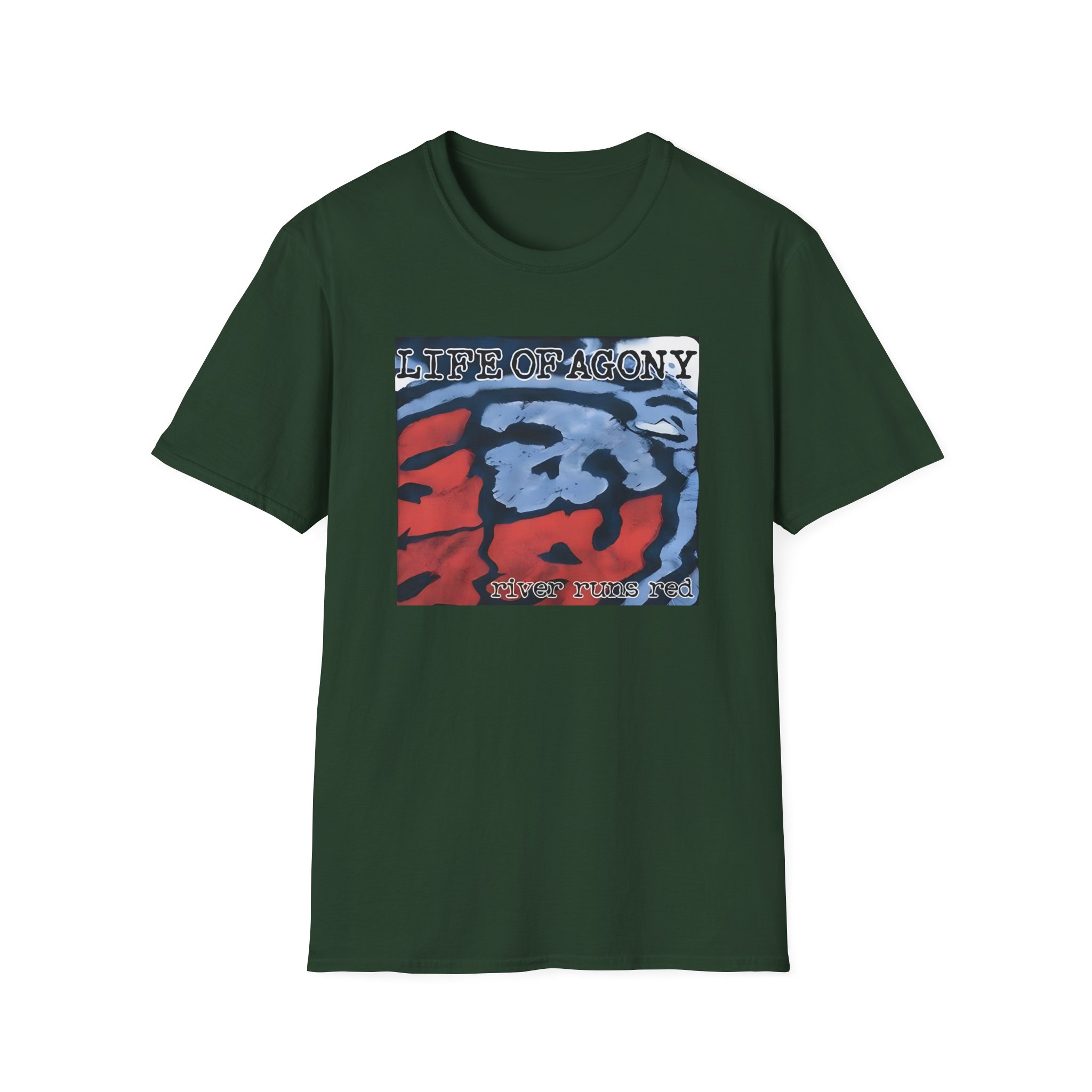 Life of Agony Through and Through Unisex Softstyle T-Shirt