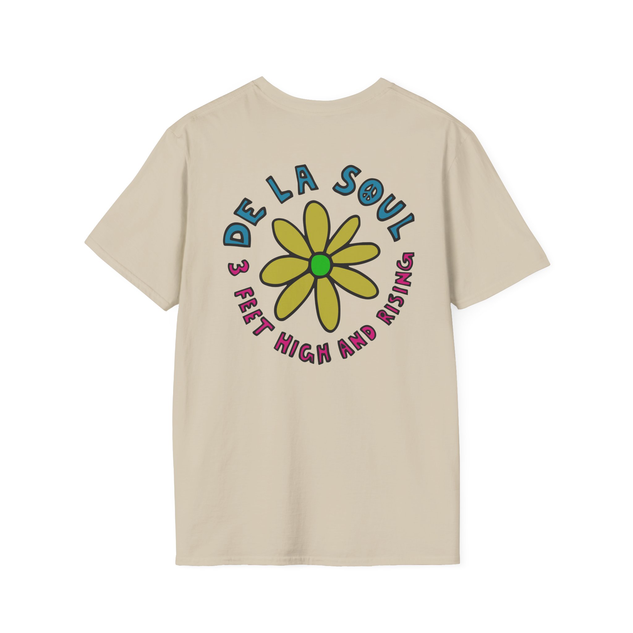 De La Soul 3 Feet High and Rising Unisex Softstyle T-Shirt