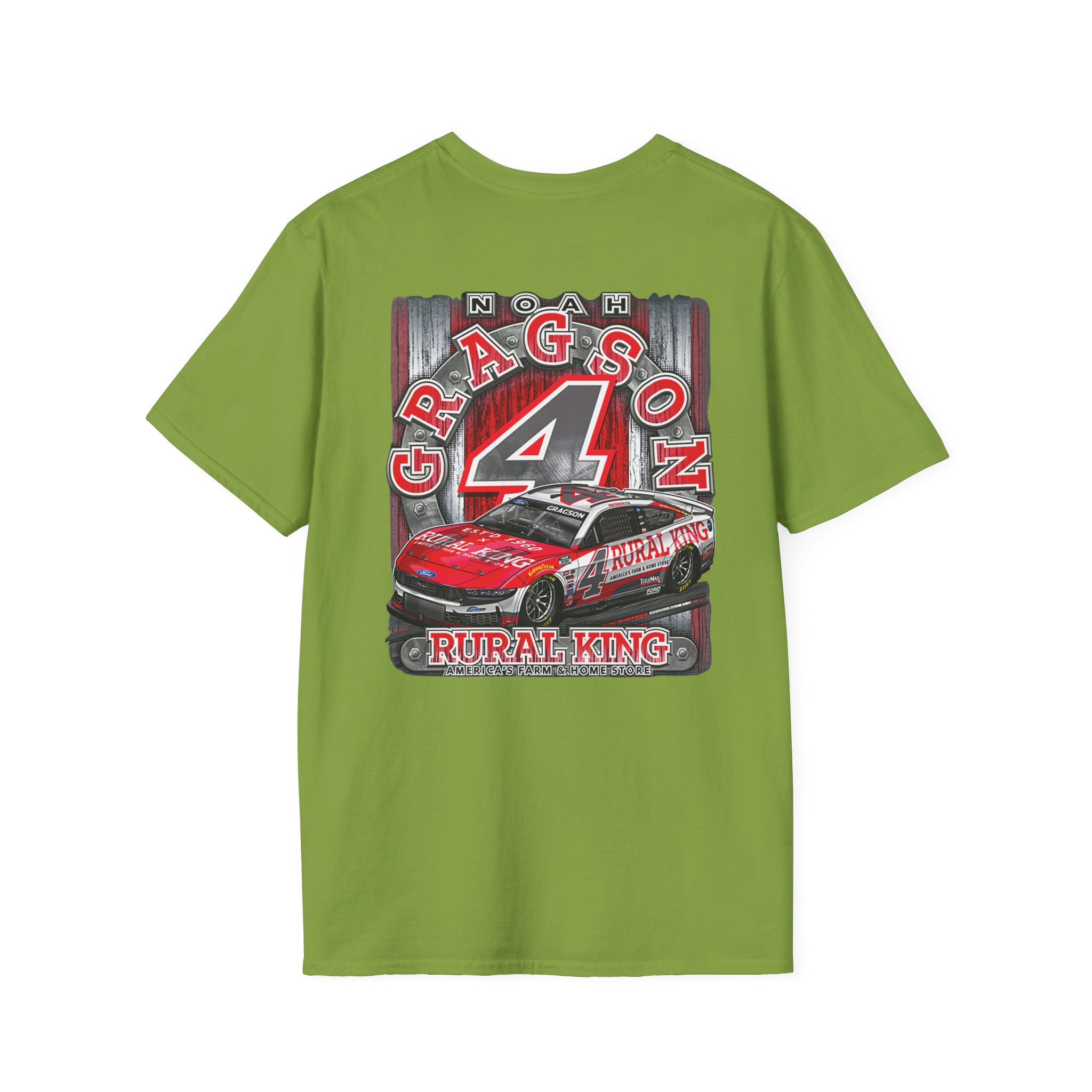 Noah Gragson Rural King Dk Unisex Softstyle T-Shirt