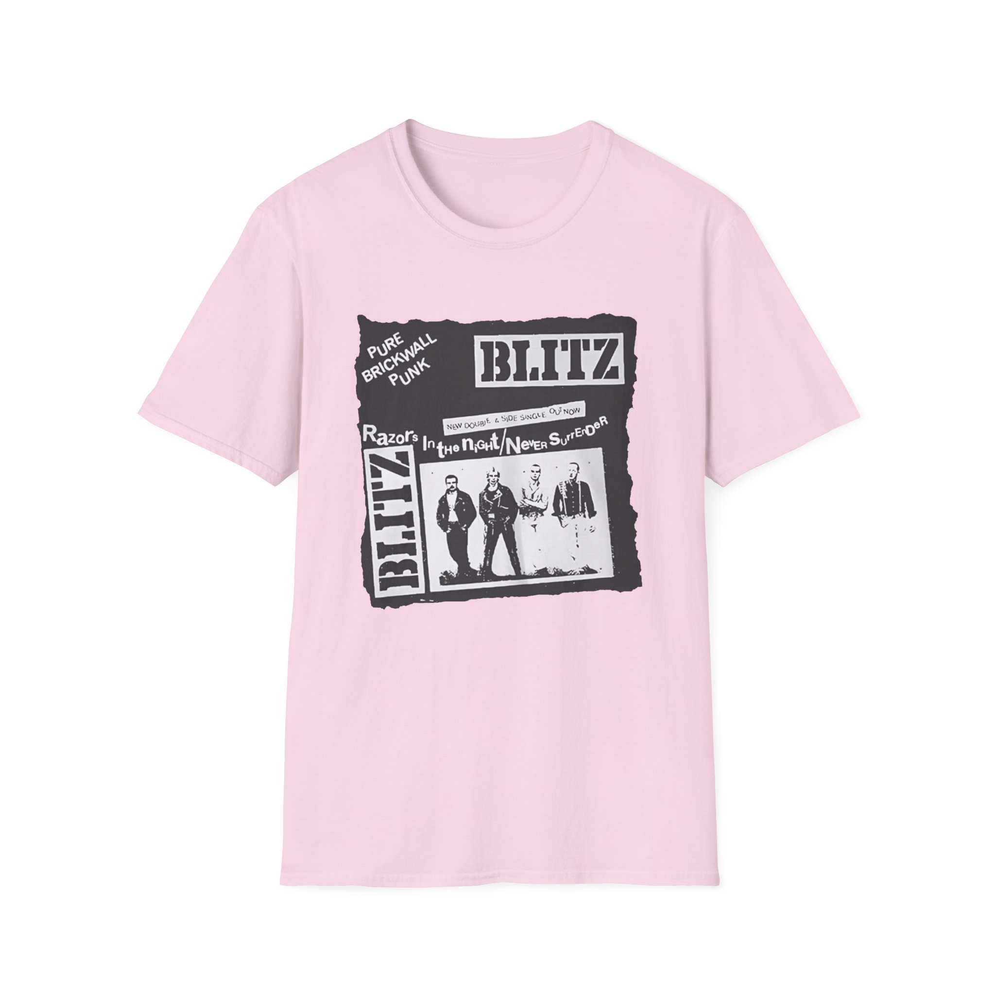 Blitz Pure Brick Wall Unisex Softstyle T-Shirt