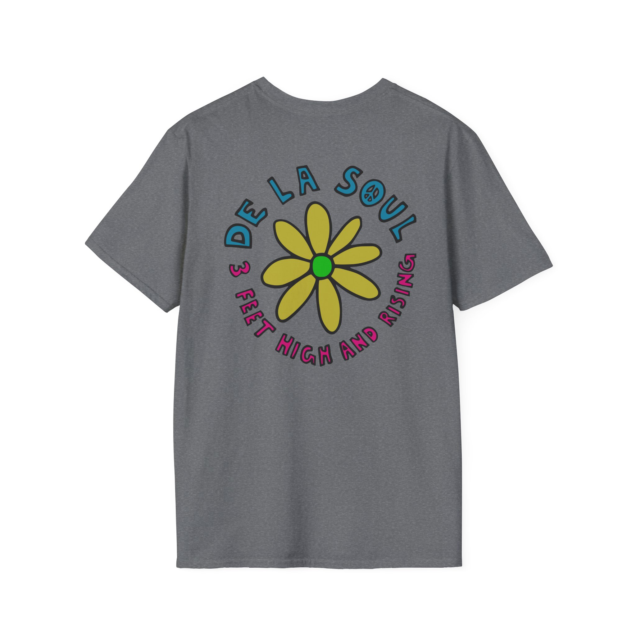 De La Soul 3 Feet High and Rising Unisex Softstyle T-Shirt