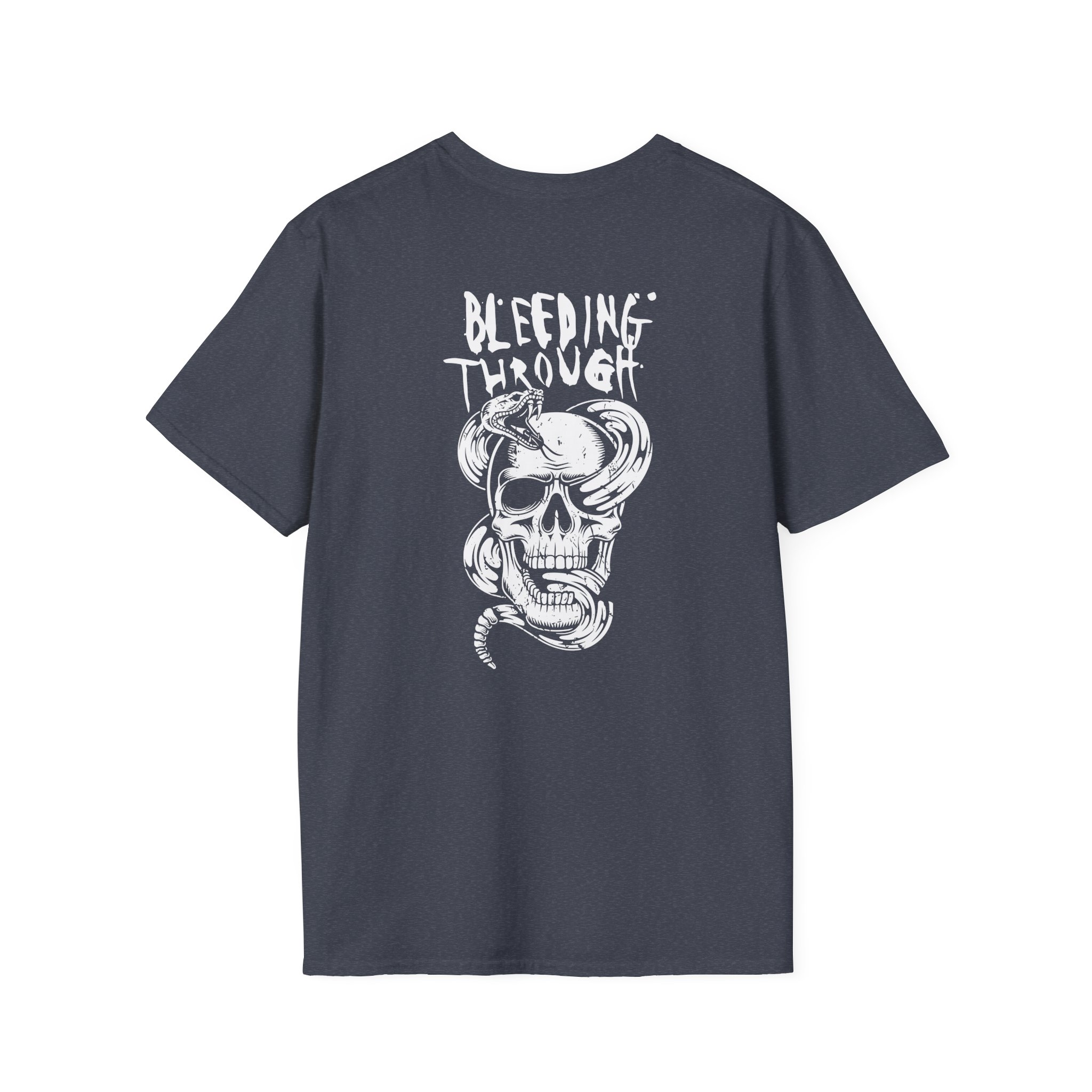 Bleeding Through SNAKE Unisex Softstyle T-Shirt