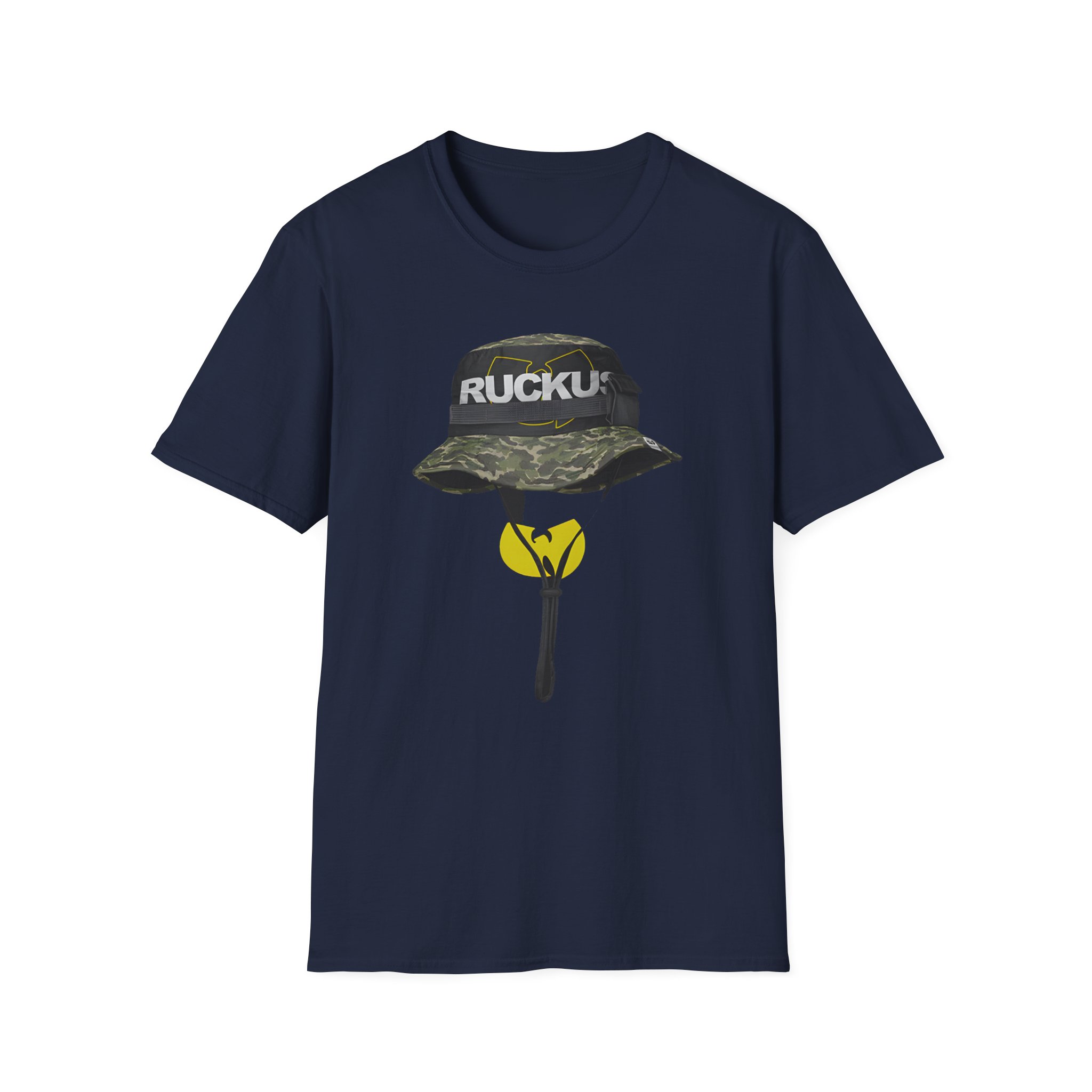 Wu Tang Clan Ruckus Bucket Unisex Softstyle T-Shirt