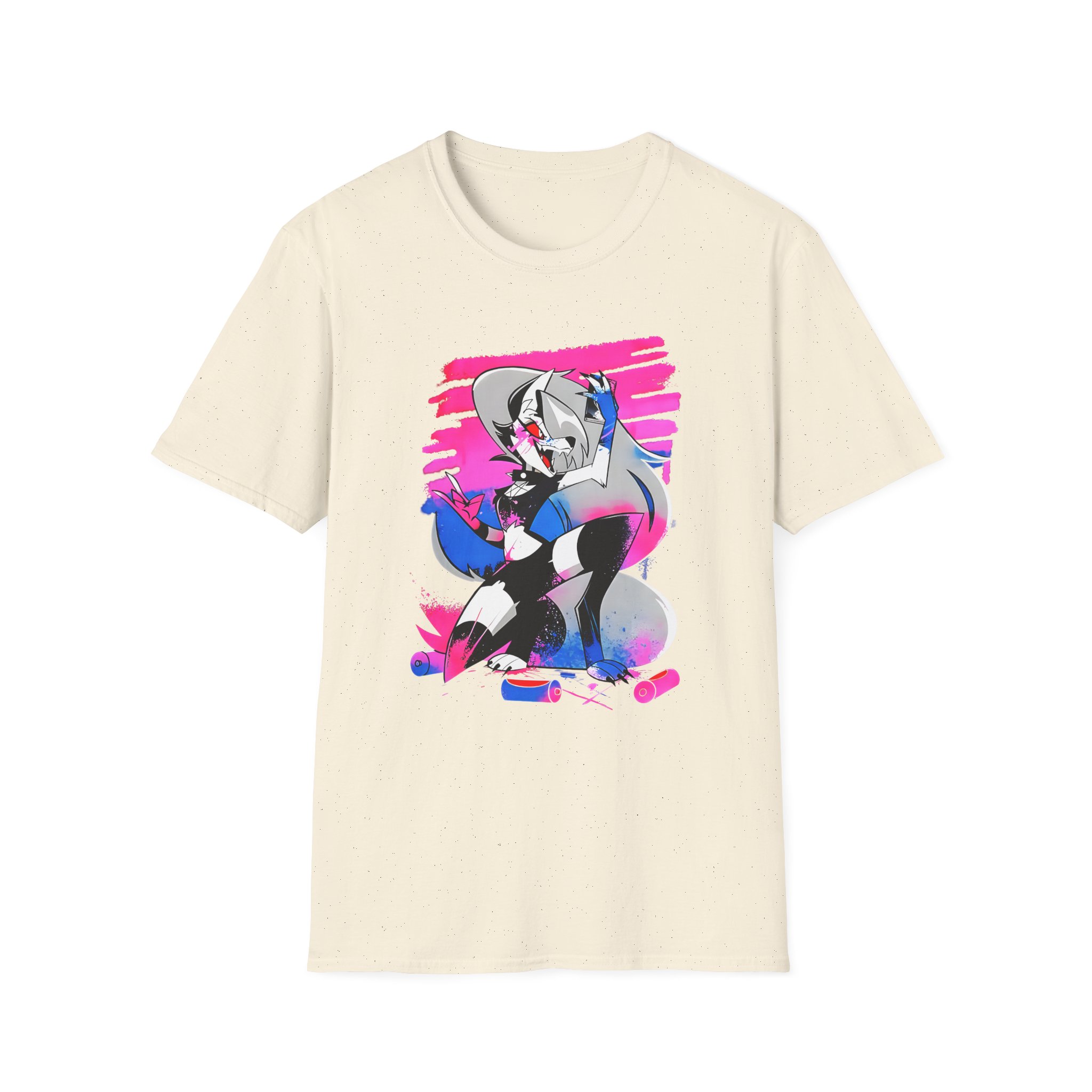 Helluva Boss Loona Micro Ribbed Unisex Softstyle T-Shirt